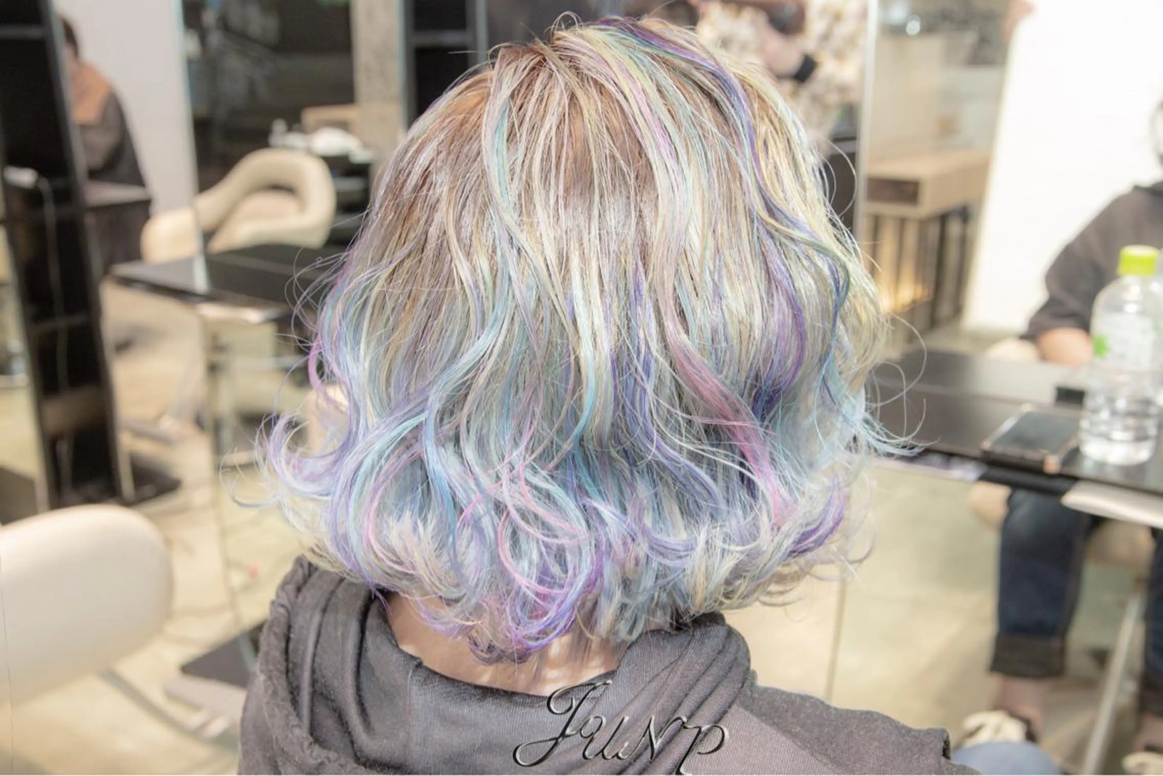 ミディアム カラー ヘアアレンジ Re:ta Hair 飯田淳平のヘアスタイル