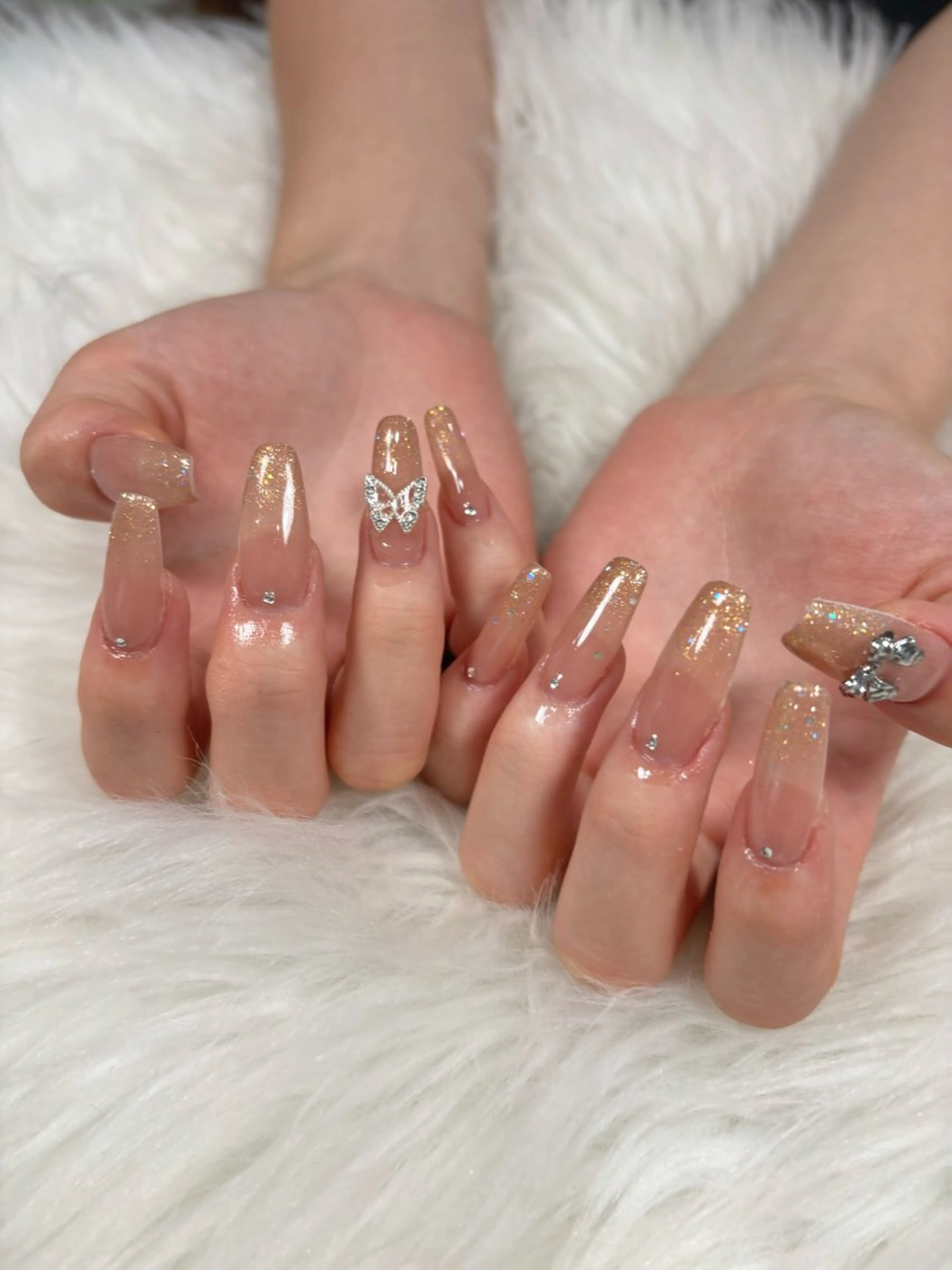 ネイル ハンドネイル 🦋Hina🦋 1月予約受付中✨のネイルデザイン