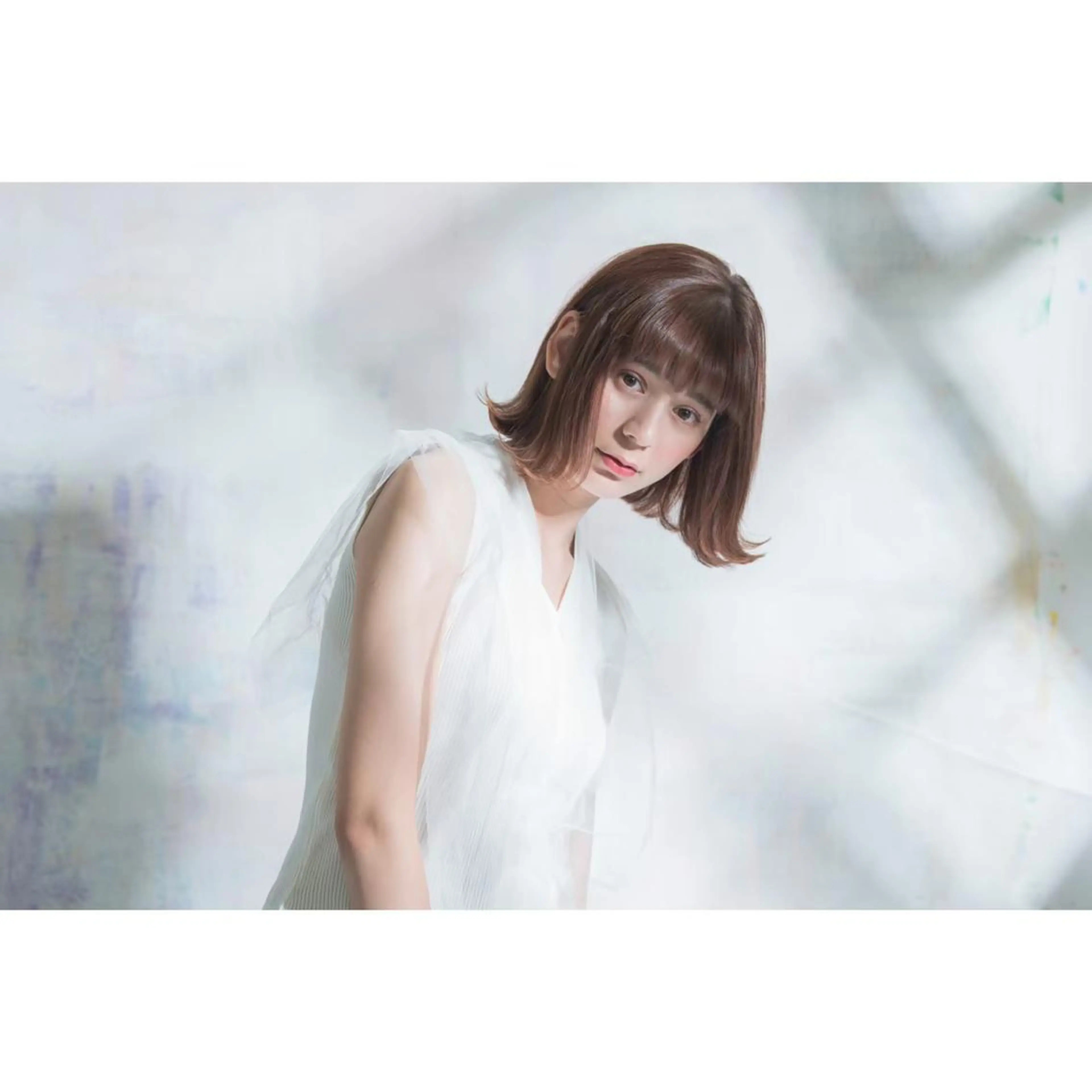 カラー ブリーチしない暖色 カラー🥀杉 優菜のヘアスタイル