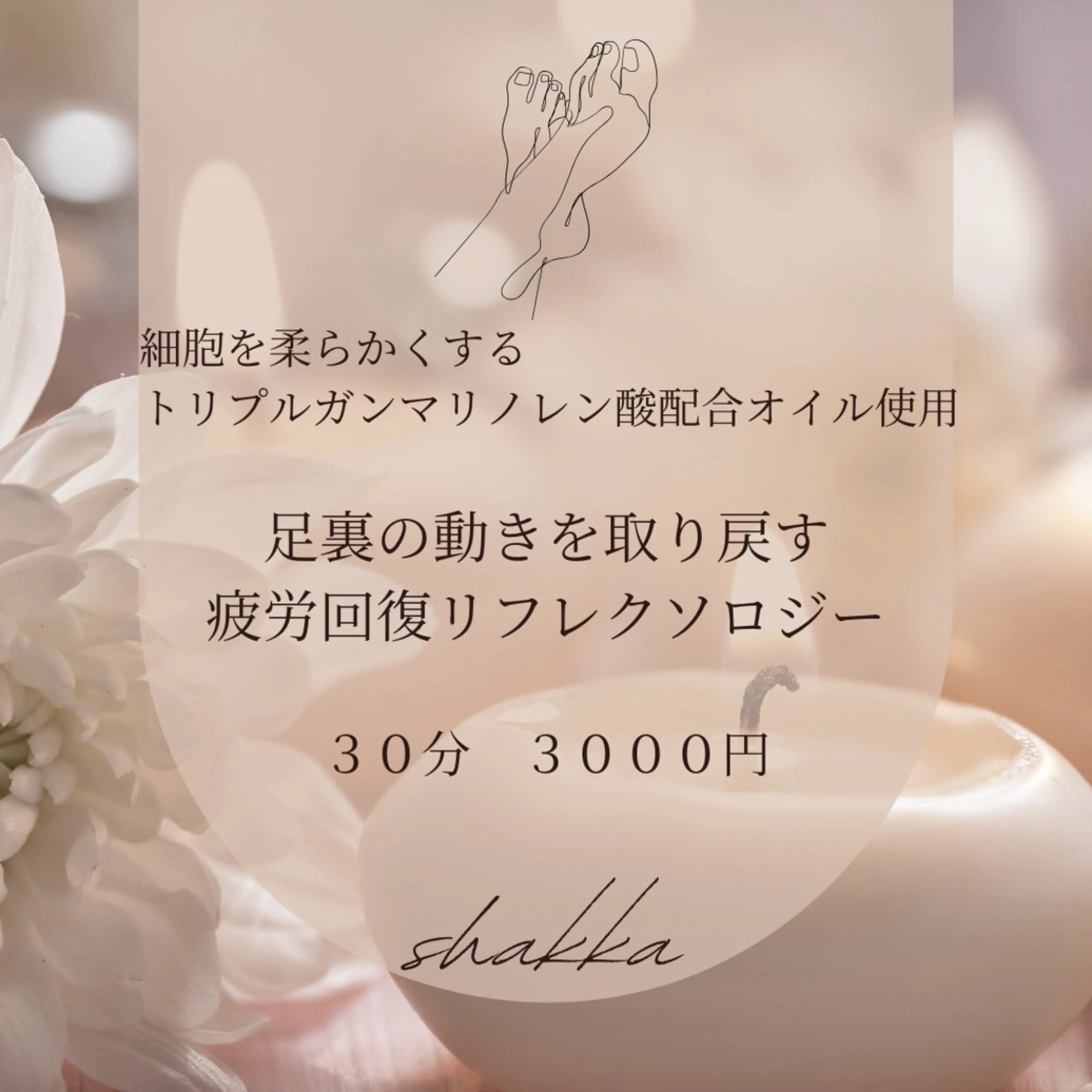 疲労回復リフレクソロジー🦶の写真