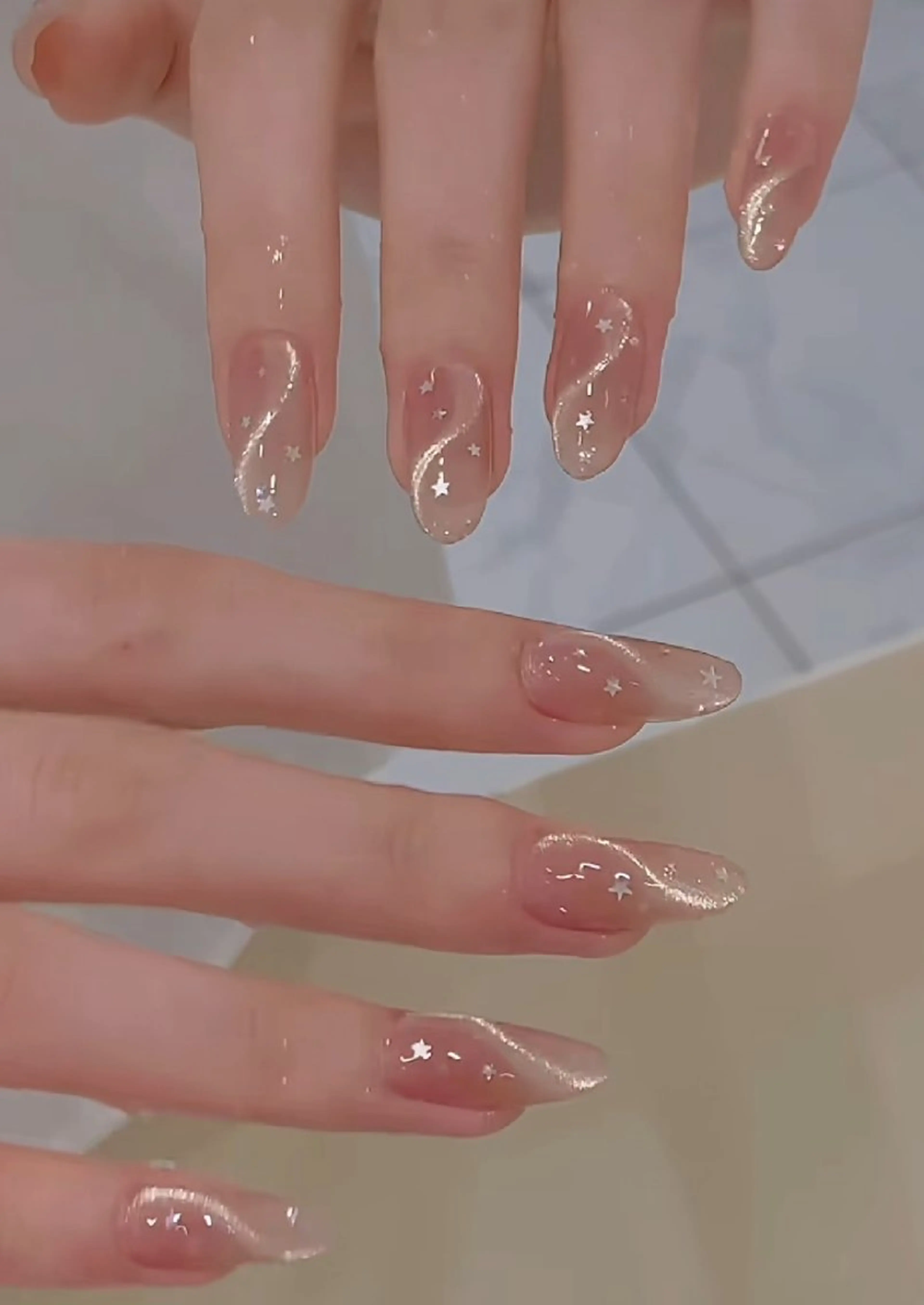 ネイル ハンドネイル ハンドケア ひま わり🌻のネイルデザイン