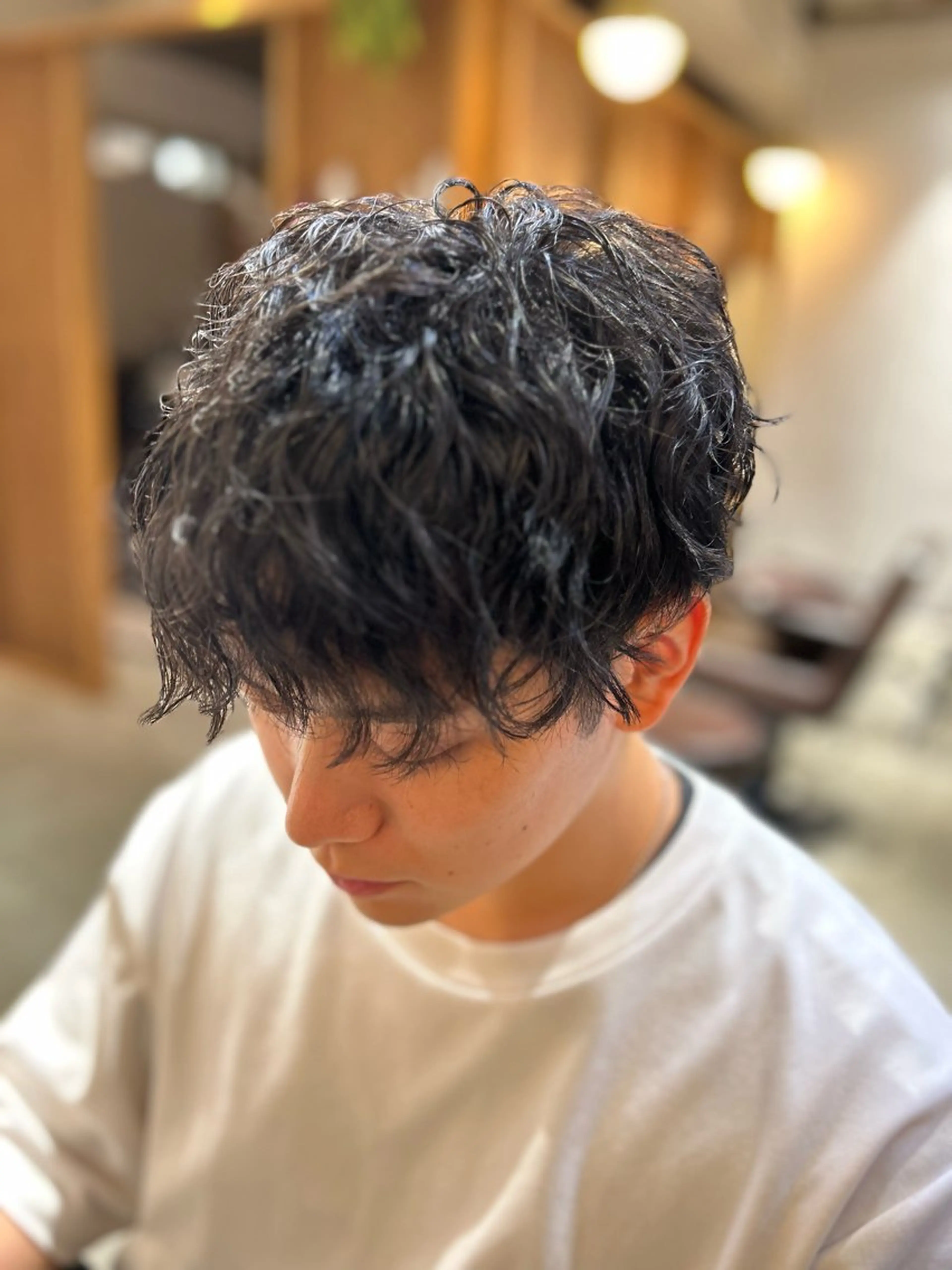 メンズ Miku 🦔 / ヘアセットのヘアスタイル