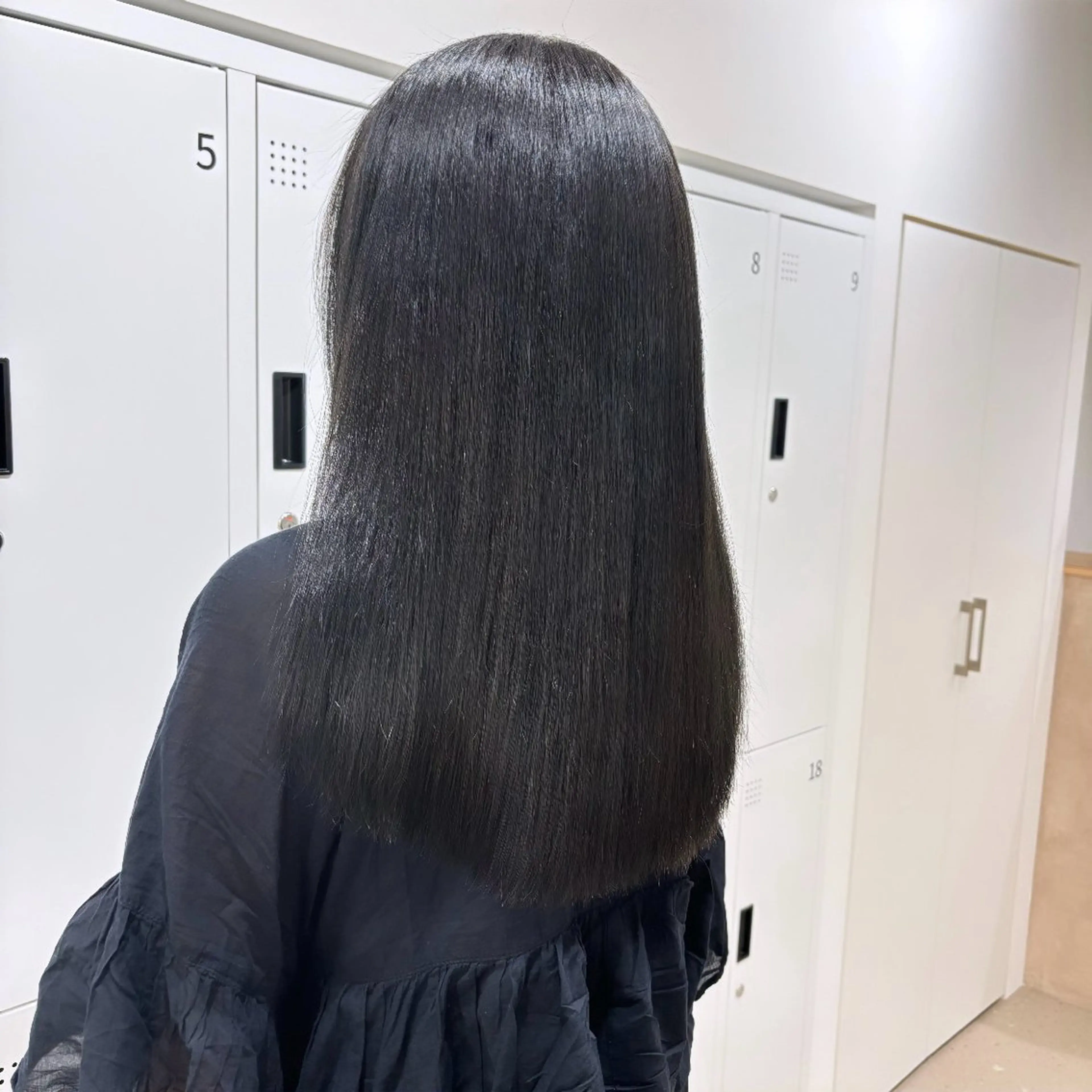 ロング カラー 縮毛矯正 トリートメント 似合わせ美髪ヘア✨ 天王寺．阿倍野🌈のヘアスタイル