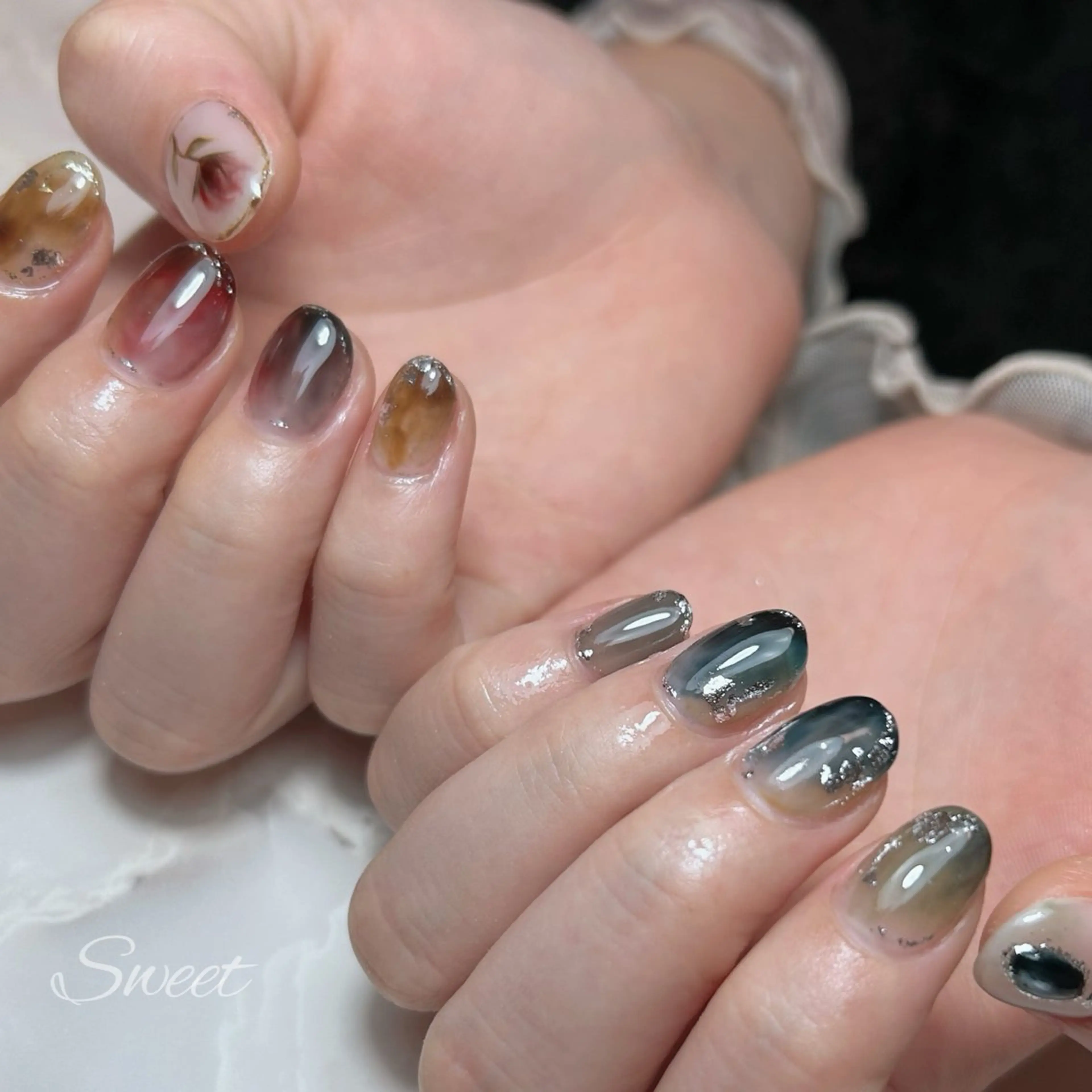 ネイル ハンドネイル sweet 仲野陽子のネイルデザイン