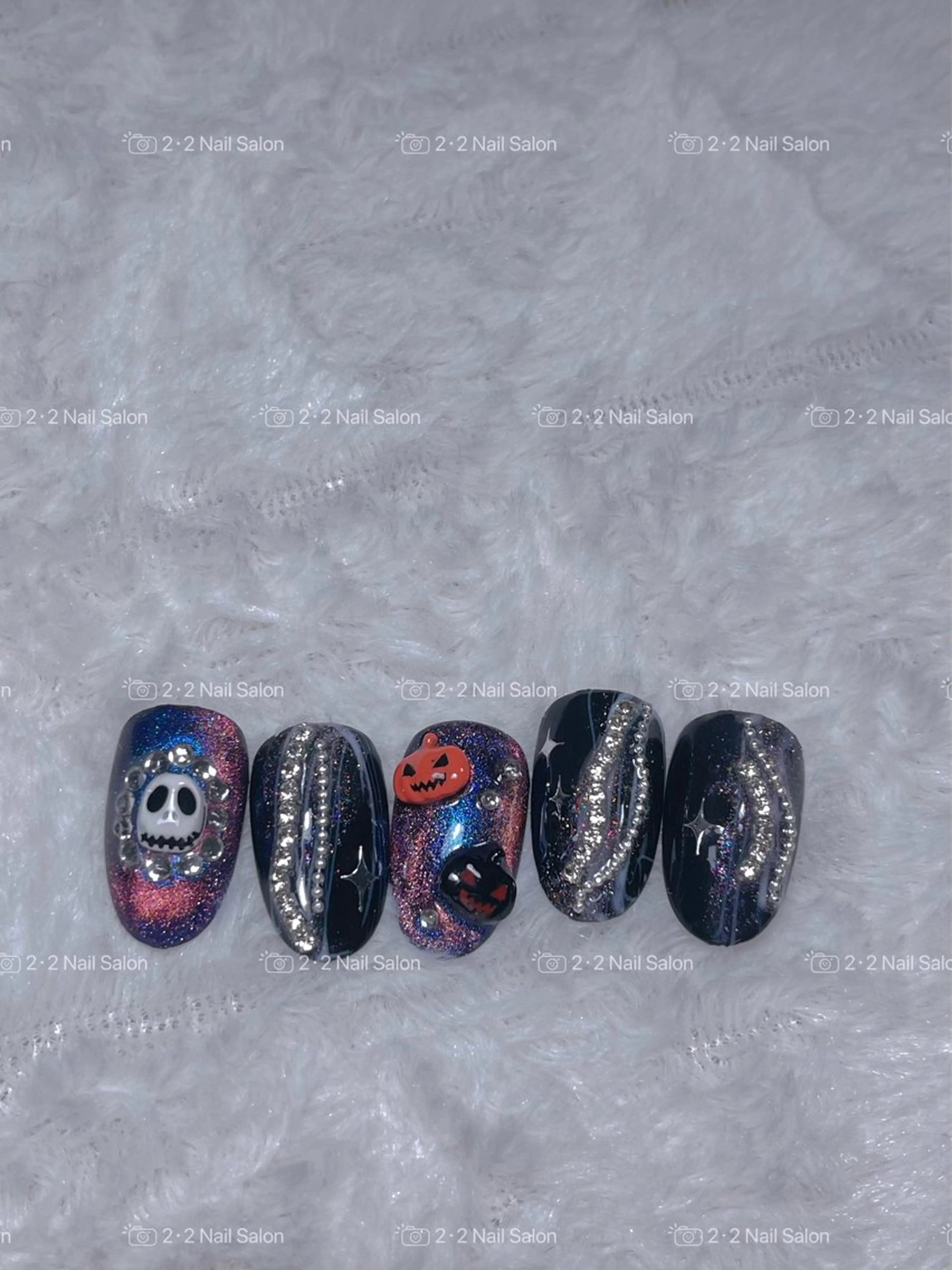 ネイル Shis_🦄shi 韓国風キラキラネイルのネイルデザイン