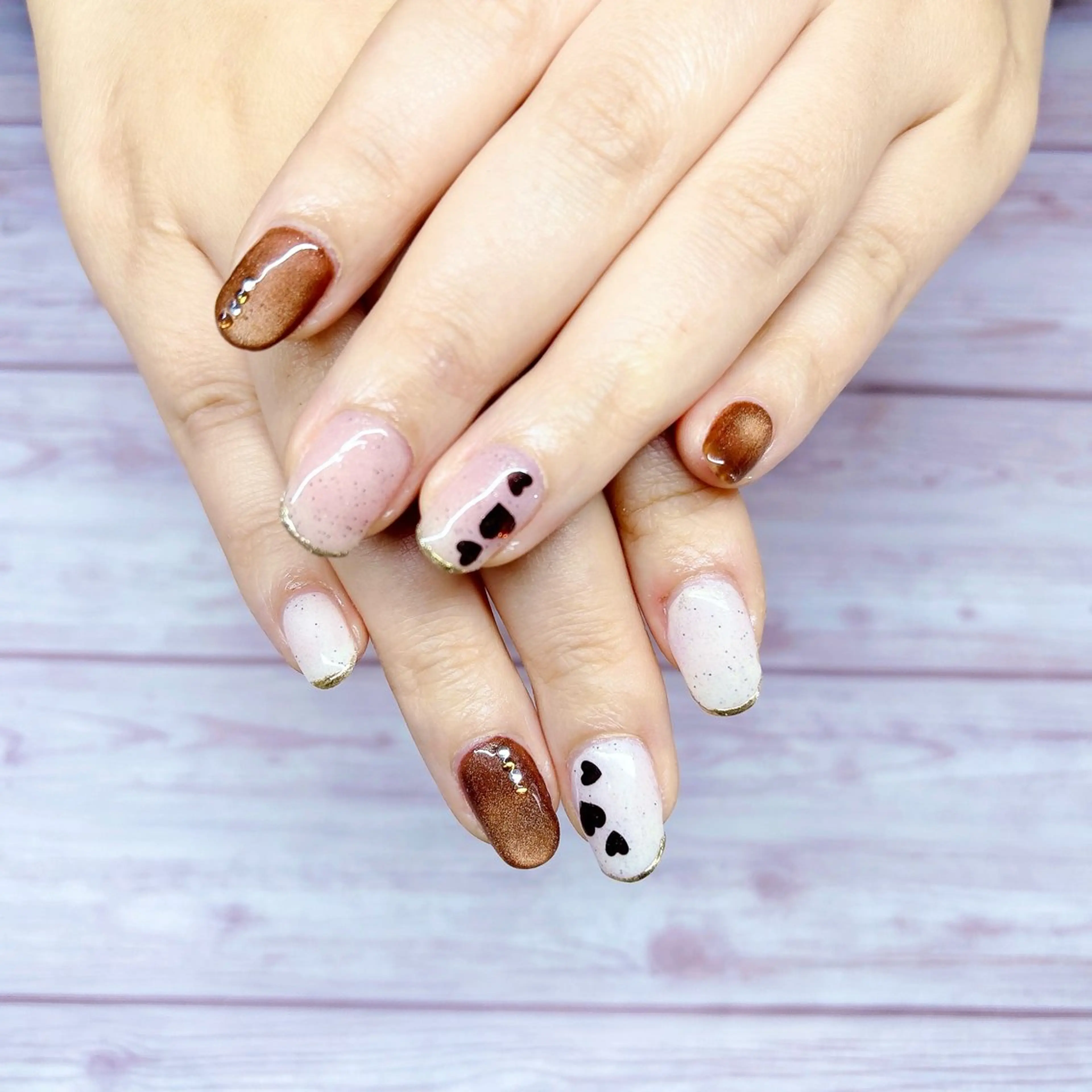 ネイル バレンタイン MYu Beauty Salon  MAIのネイルデザイン