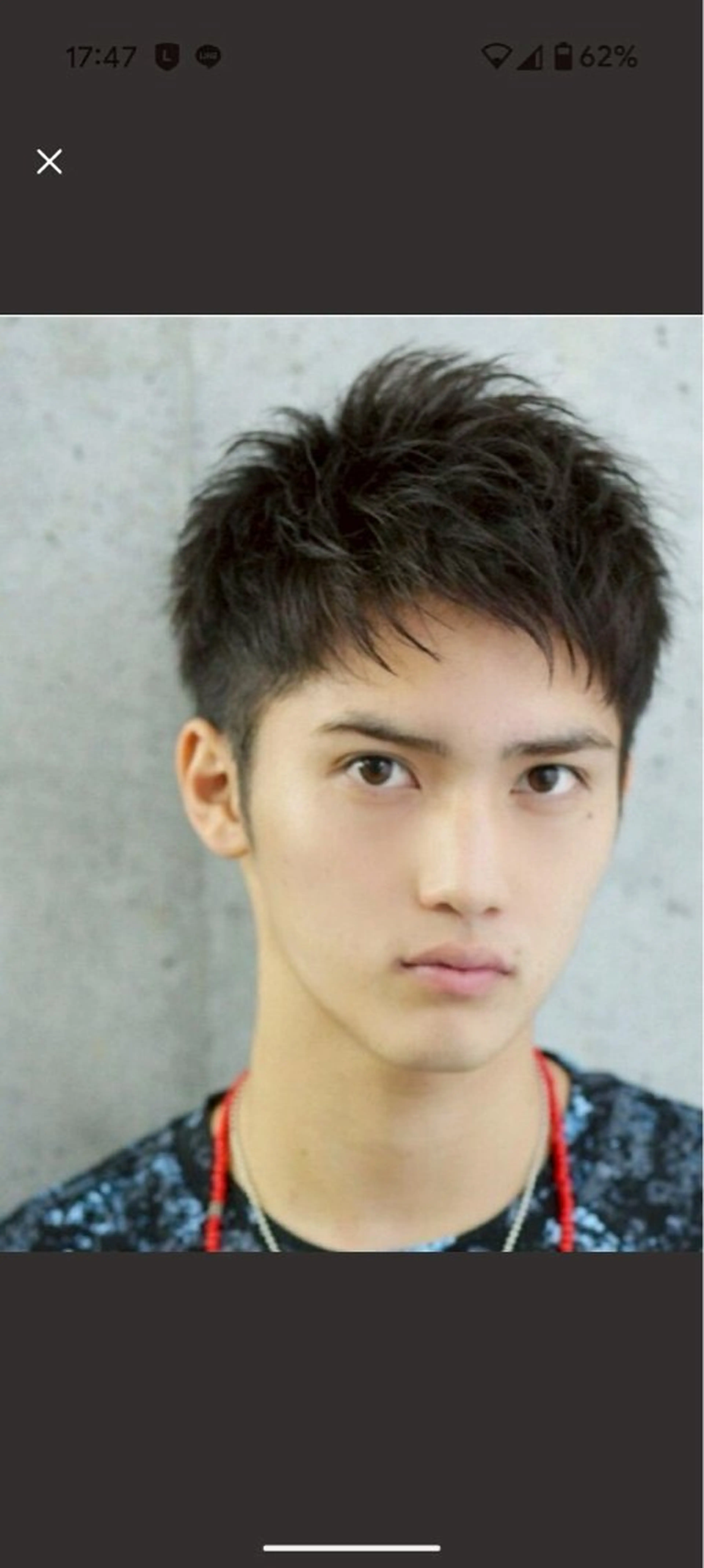 メンズ アイブロウWAX eri︎✿のヘアスタイル