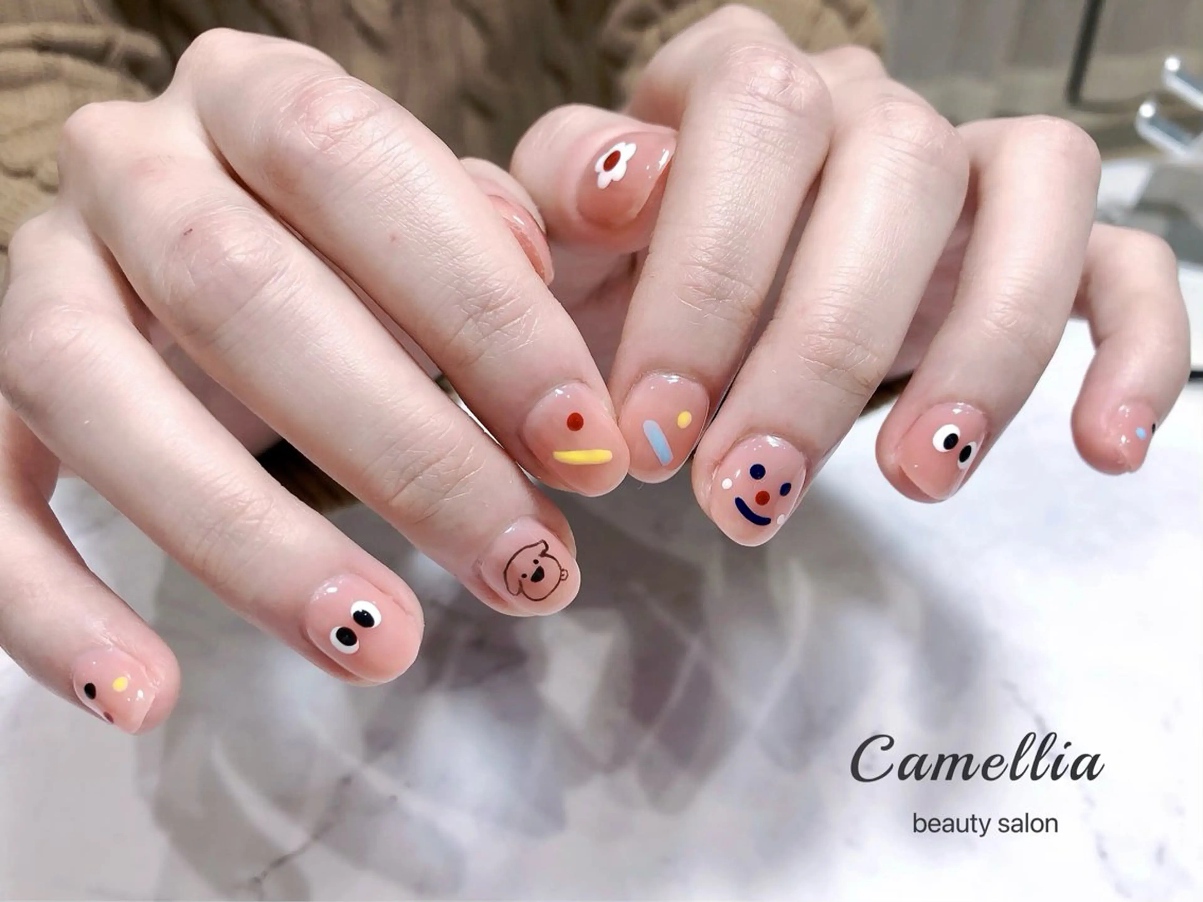 ネイル ハンドネイル ハンドケア Camellia nail salonのネイルデザイン