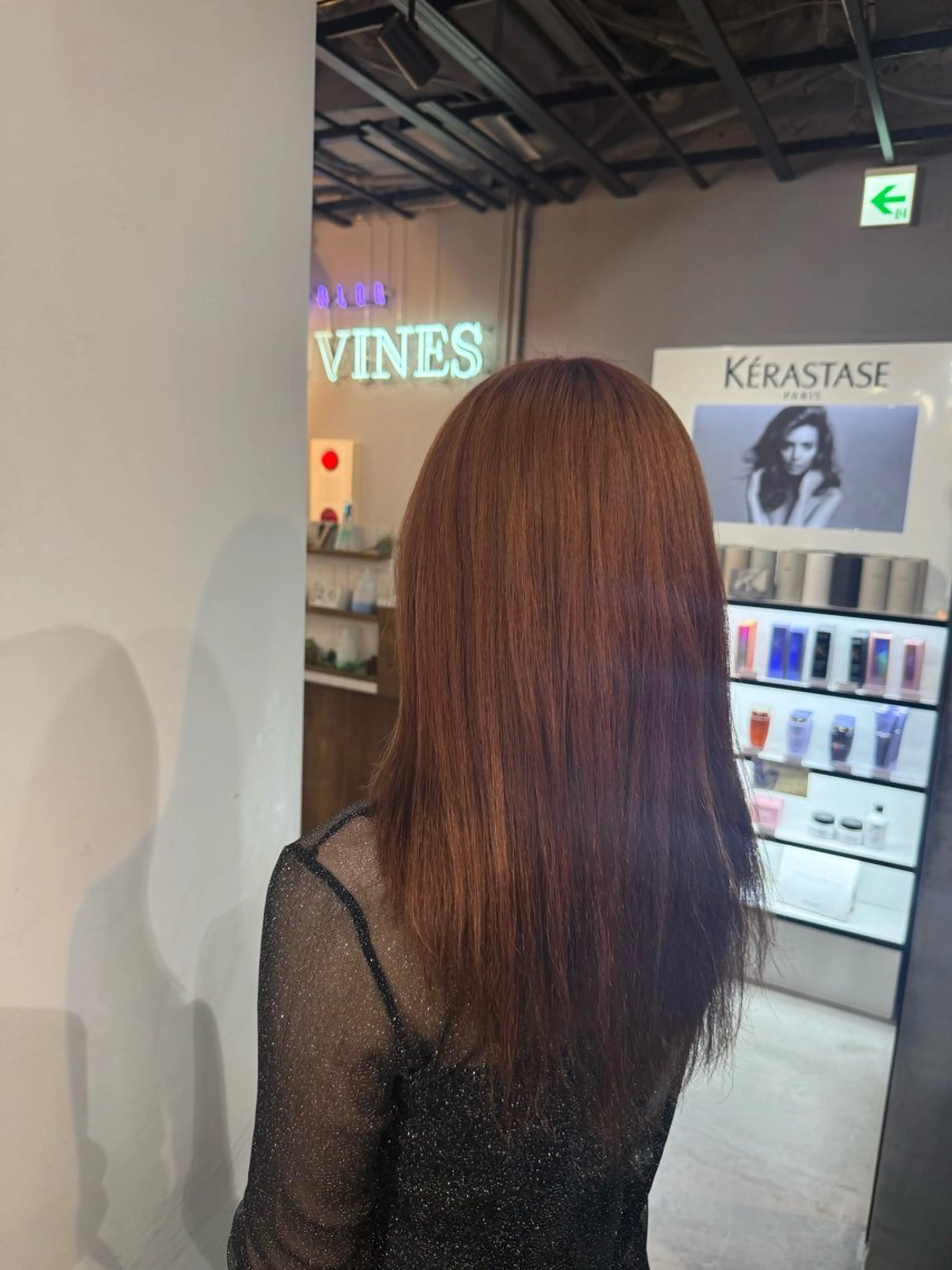 ロング 篠田 舞のヘアスタイル