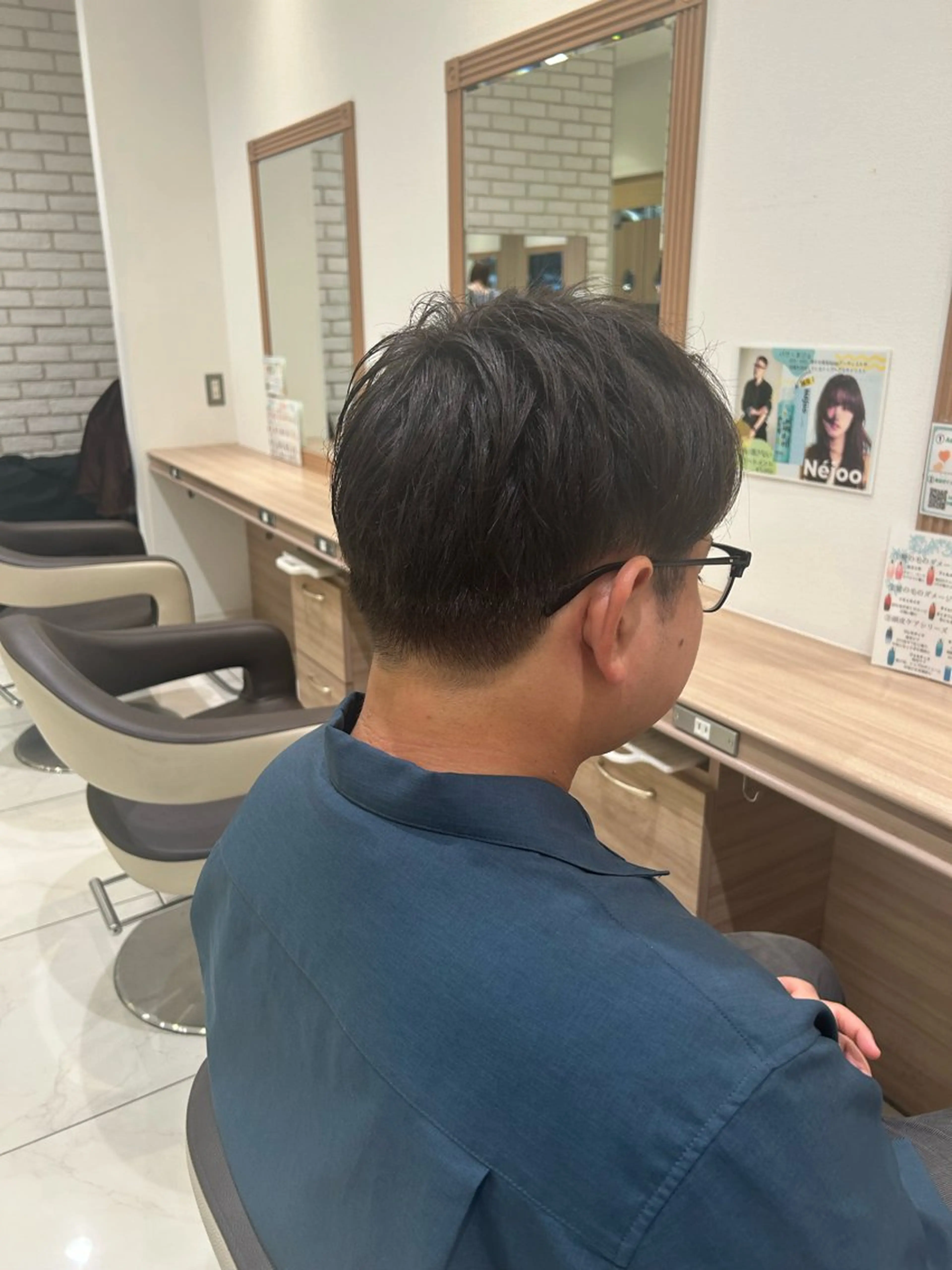 メンズ カットモデル募集中 松原京のヘアスタイル