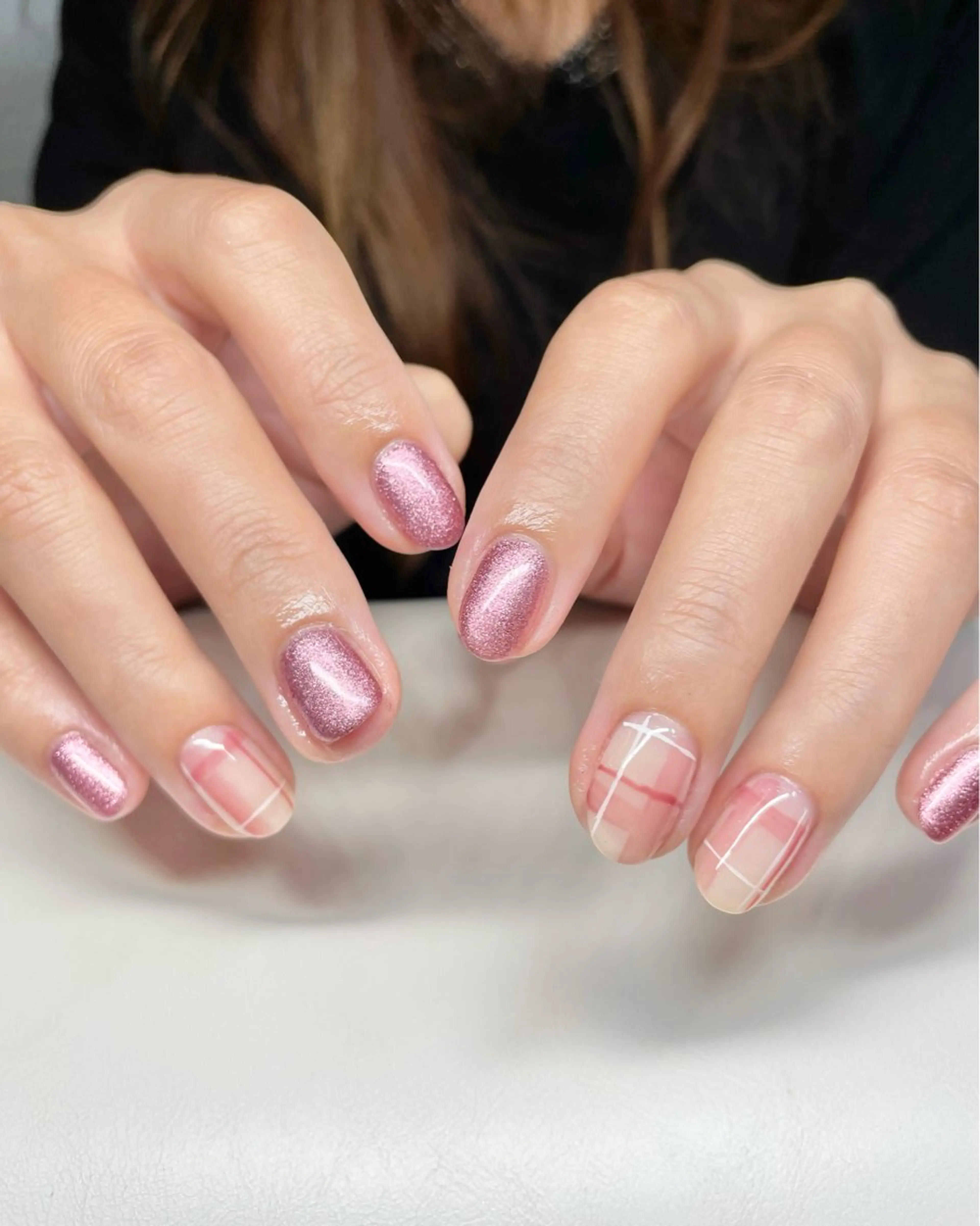 ネイル 持ち込み ハンドネイル Rena-ju キャサディのネイルデザイン