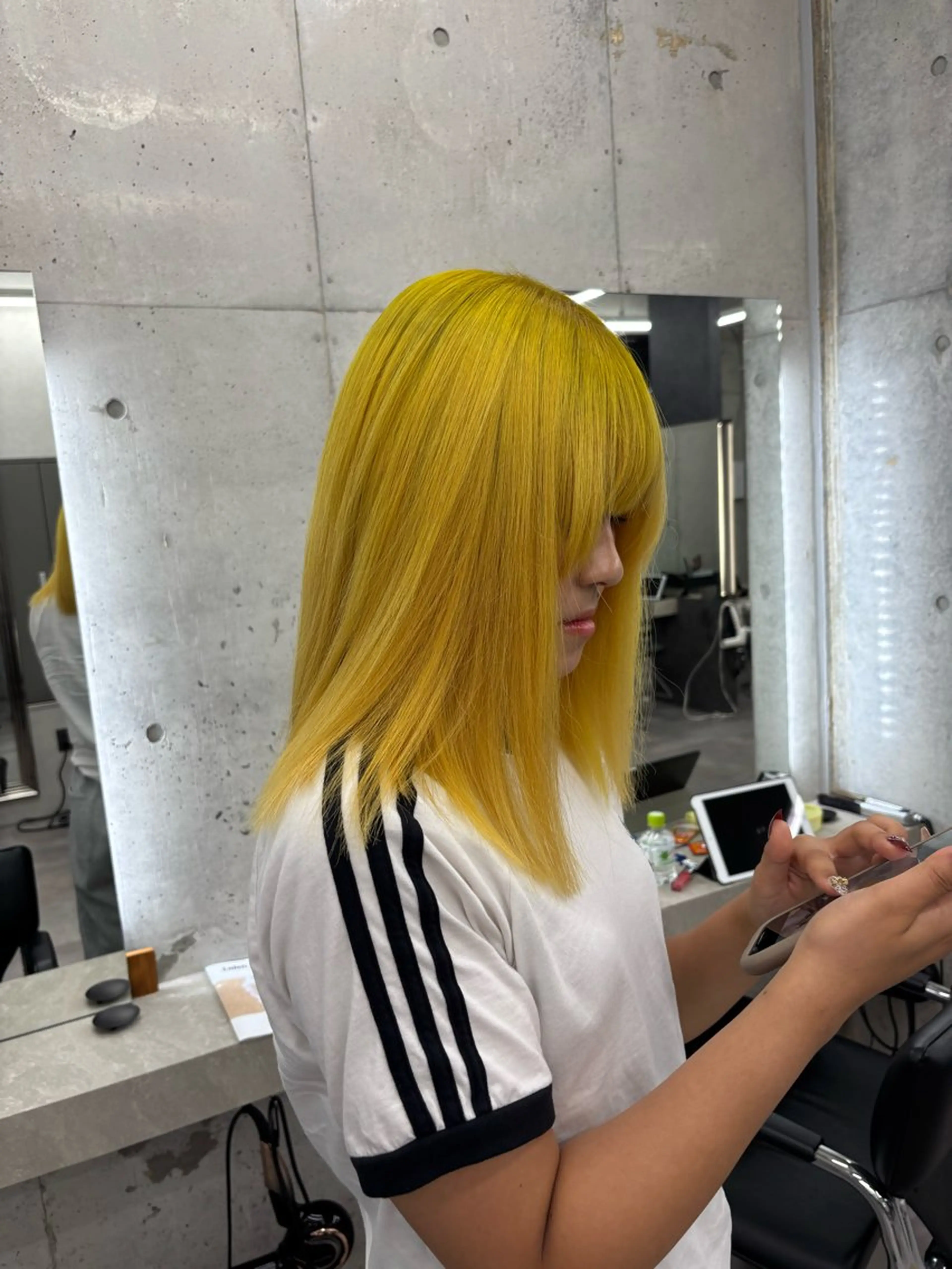 ミディアム ローレンドットフレア所属・天神美容室  / maiのヘアスタイル