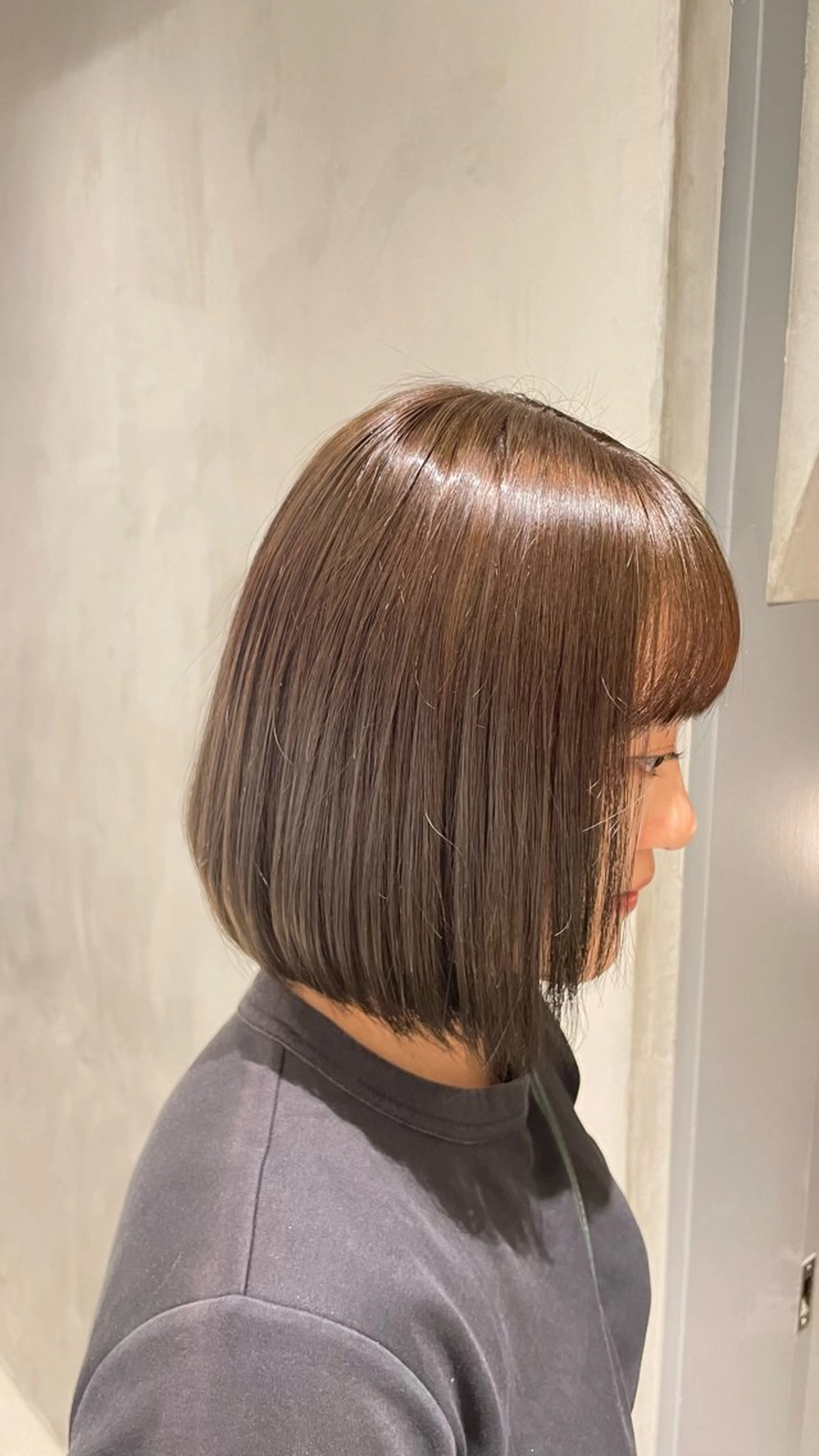 ショート カラー ベージュカラー ブリーチ ブリーチなしカラー ヘアカラー トリートメント たかはし ゆうなのヘアスタイル