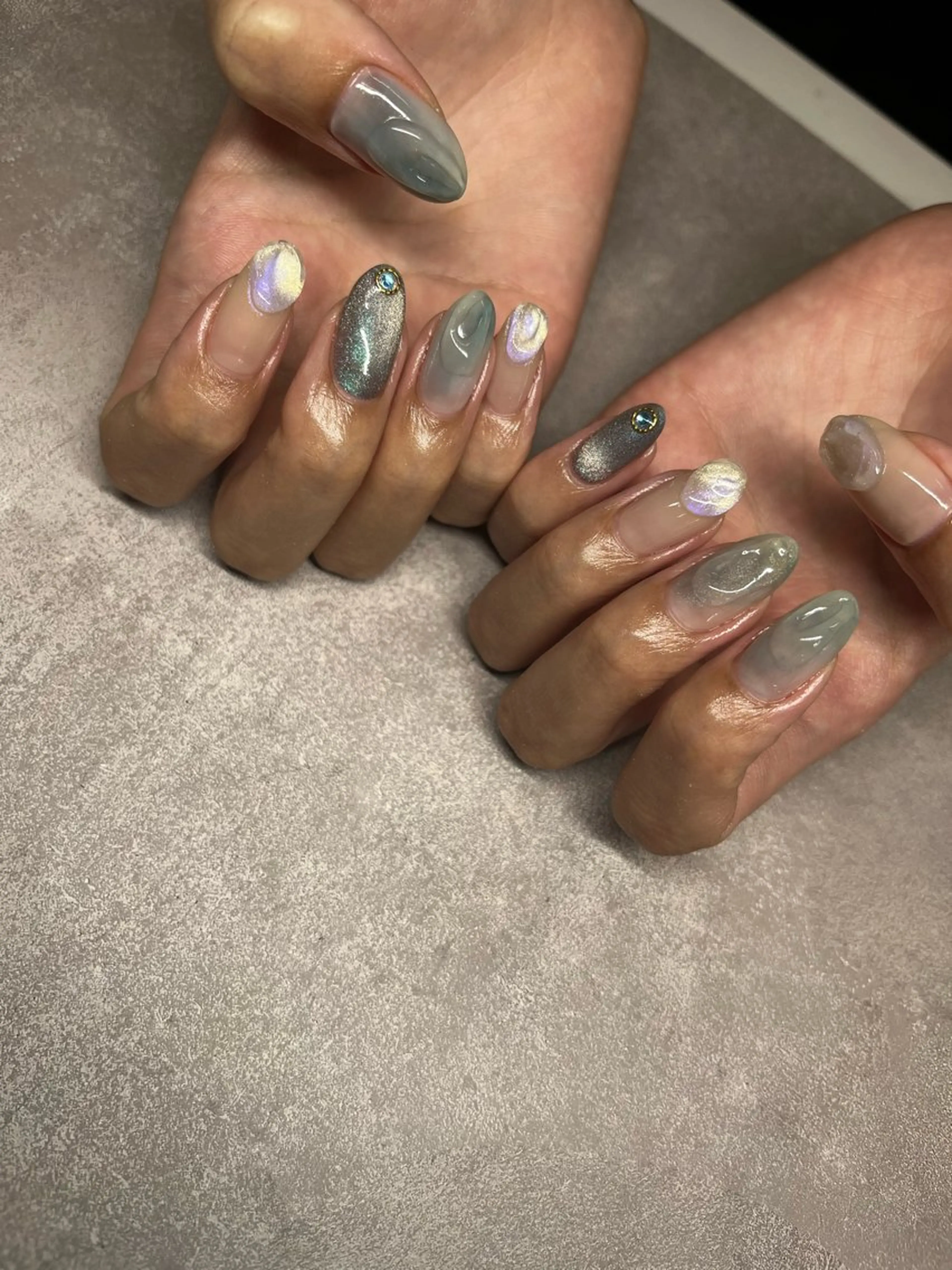 ネイル ハンドネイル Daywithout Anythingのネイルデザイン