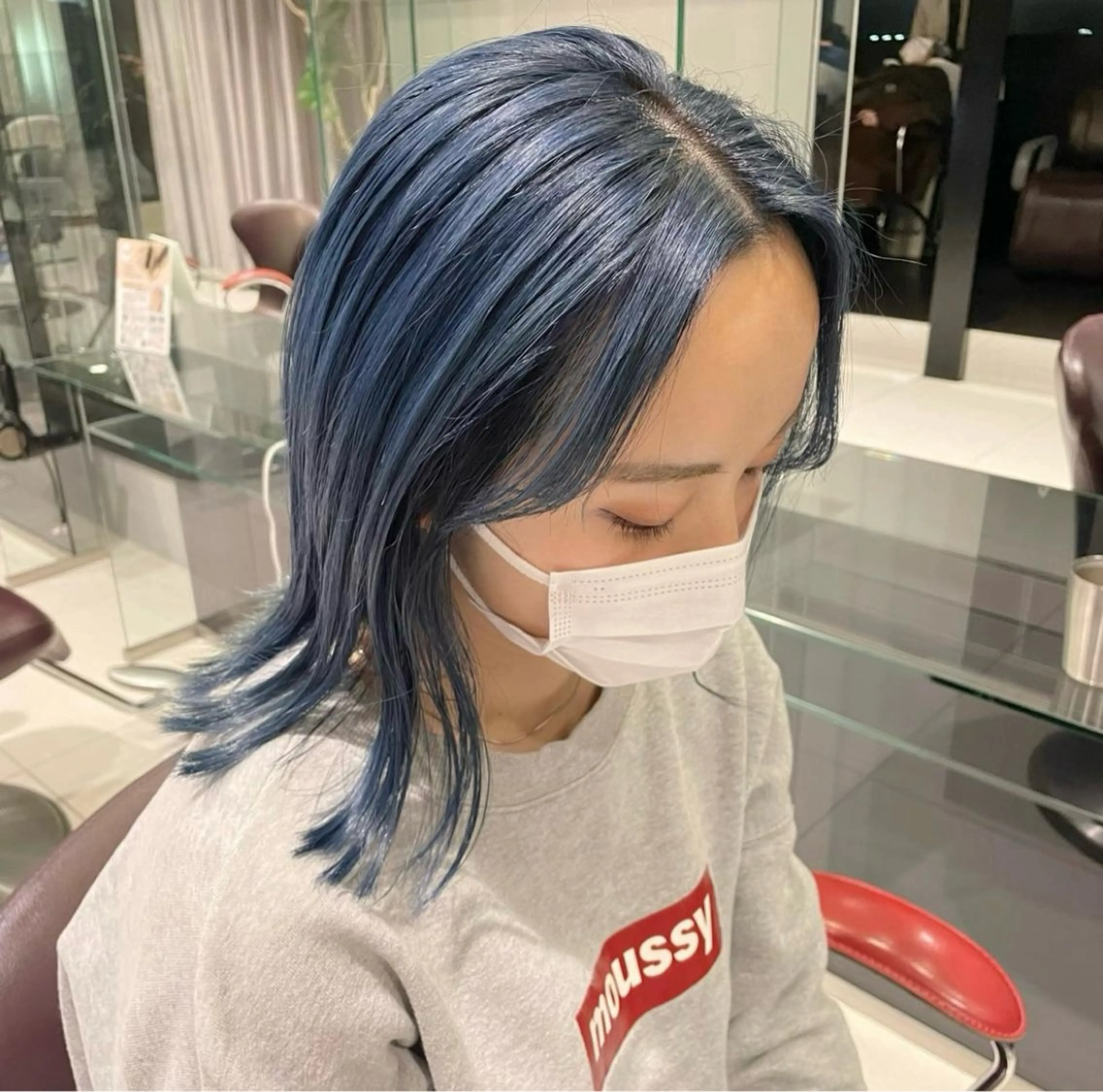 デザインブリーチ+フルカラー(ハイライトorバレイヤージュ)の写真