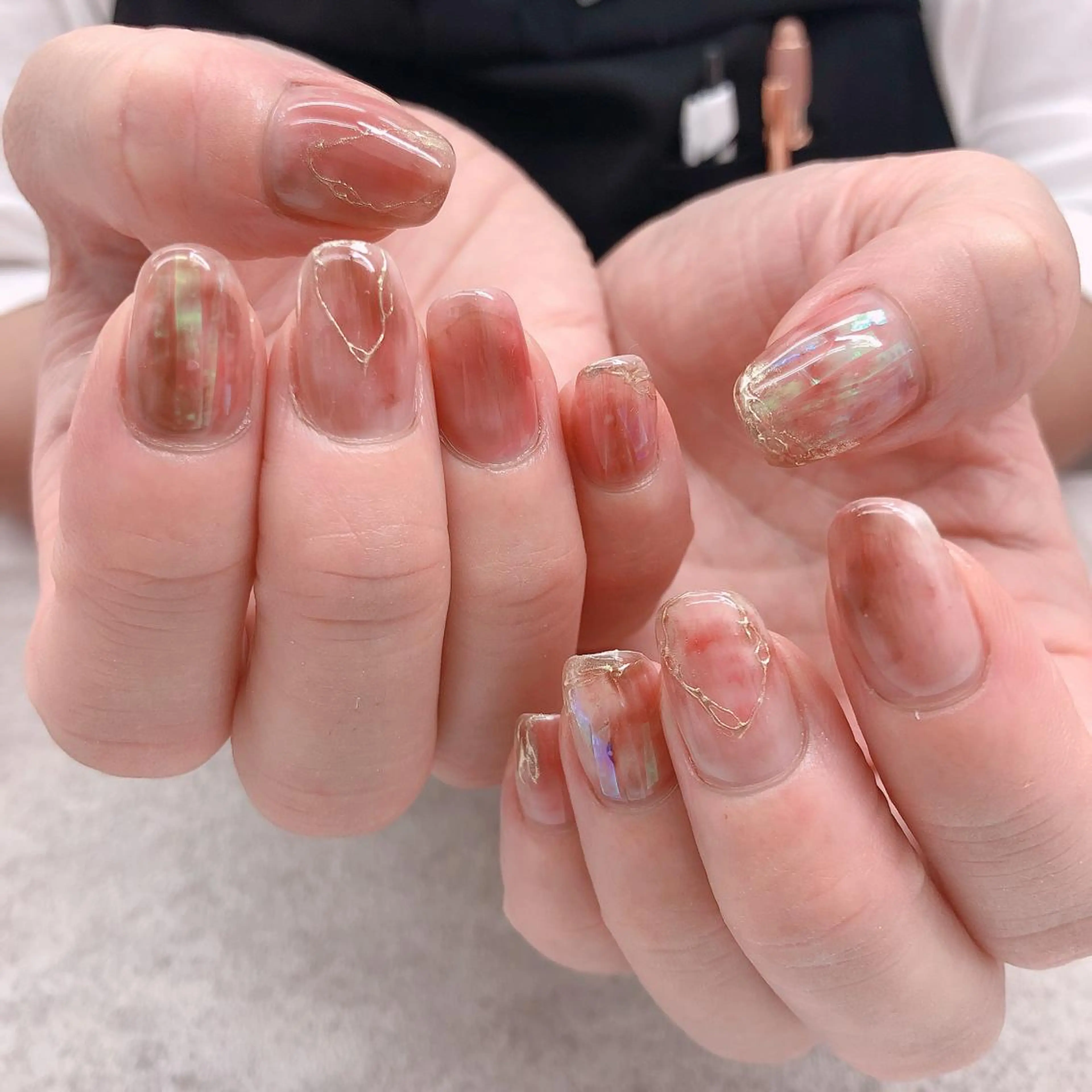 ネイル ニュアンスネイル ナナイチゼロ I.Naoのネイルデザイン