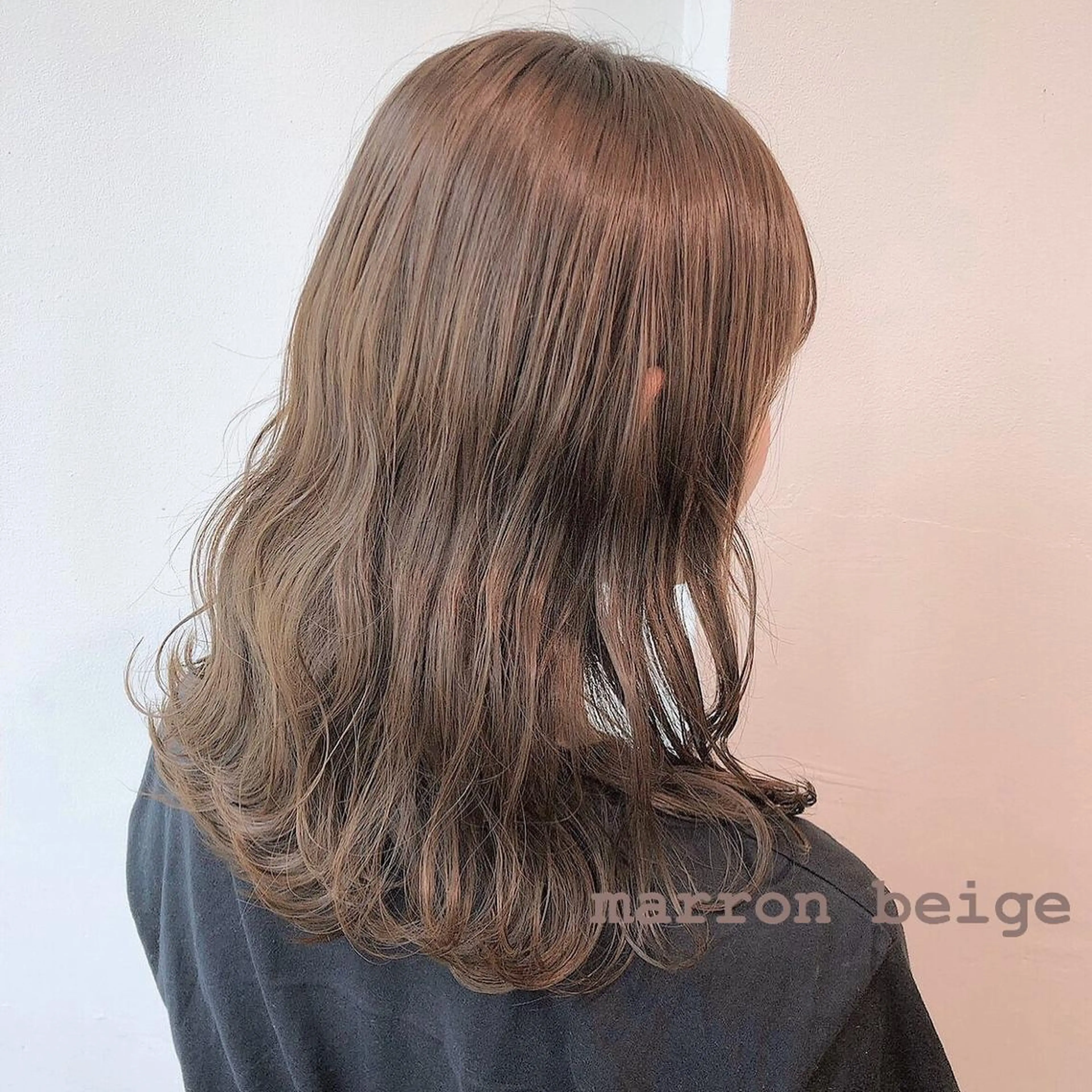 セミロング カラー 💗🤍透明感カラー 🤍💗kanonのヘアスタイル