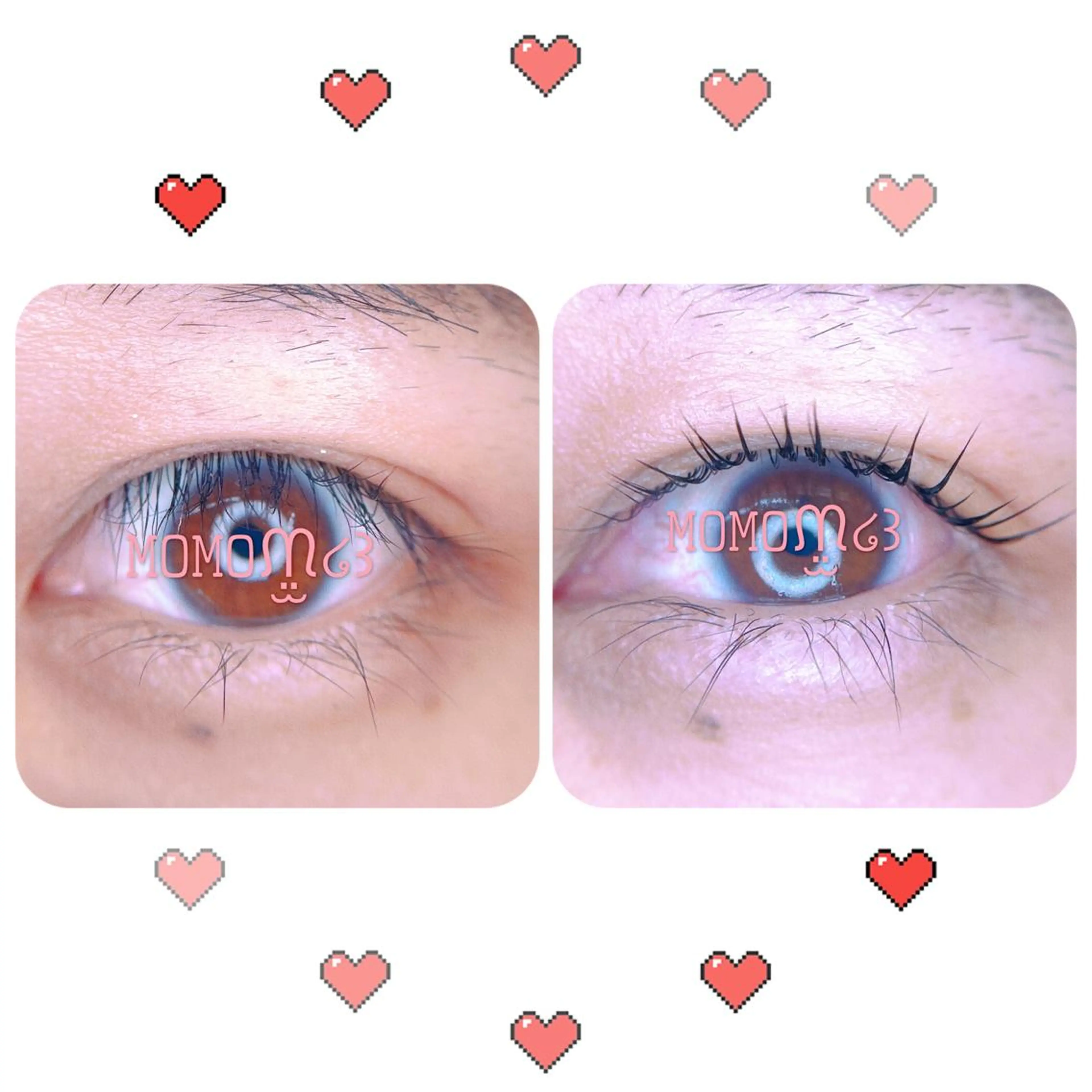 マツエク・マツパ フラットラッシュ ナチュラル パリジェンヌラッシュリフト 下まつげエクステ 一重×まつ毛パーマ モテデザインのプロ モモ🍑のマツエク・マツパデザイン