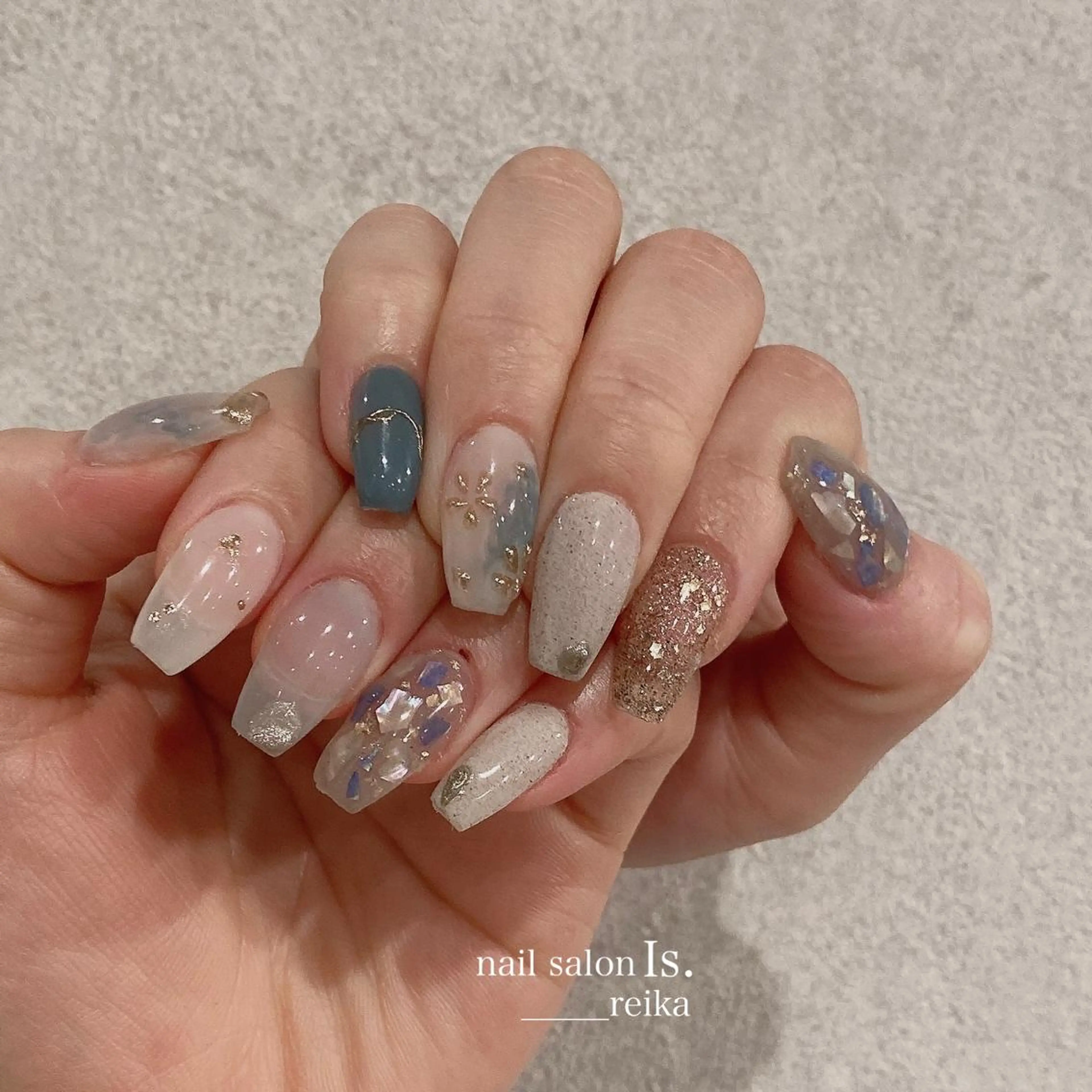 ネイル アートネイル nail salon Is.  reikaのネイルデザイン