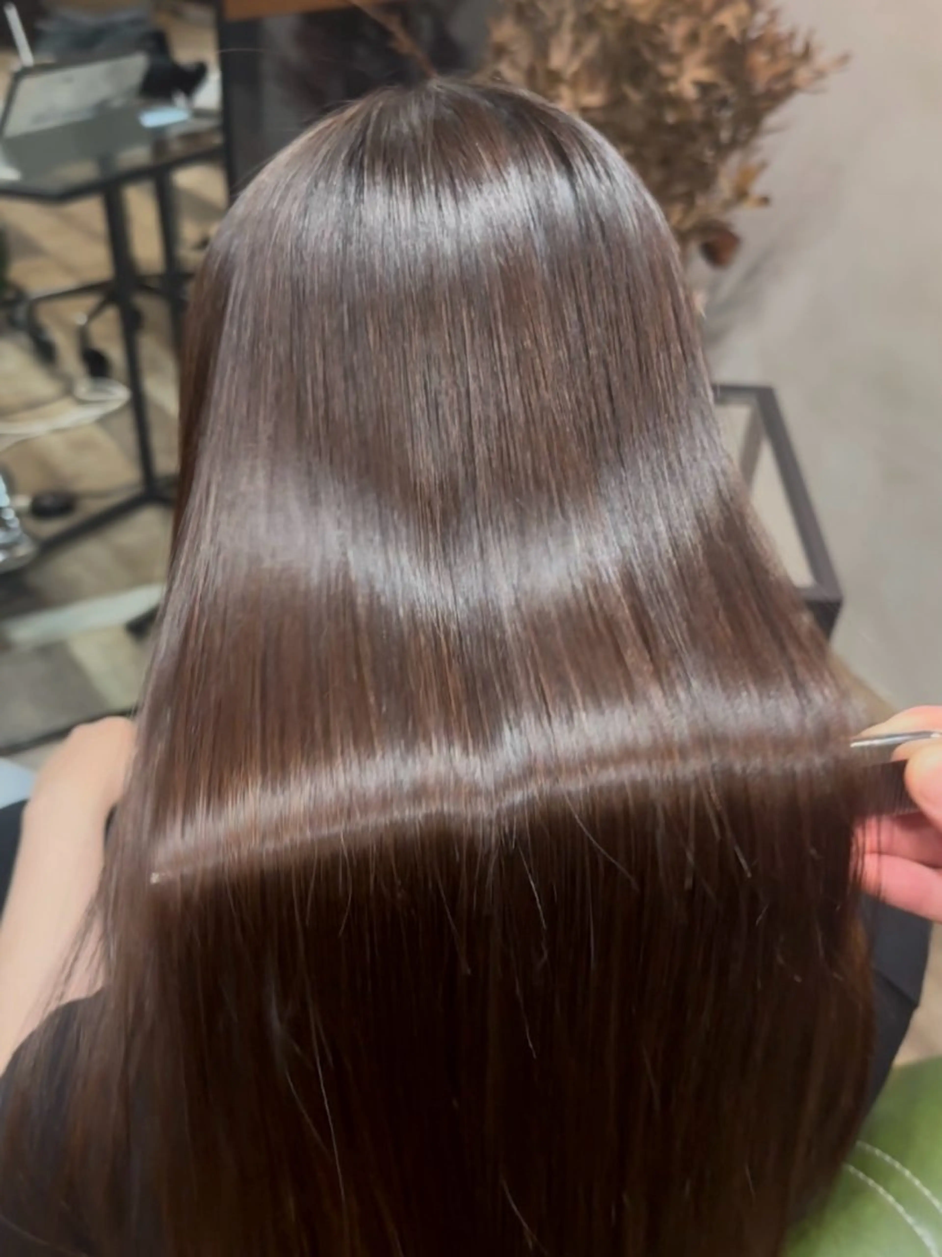 【ブリーチ、縮毛矯正履歴の方はコチラ】美髪縮毛矯正＋8stepTRの写真