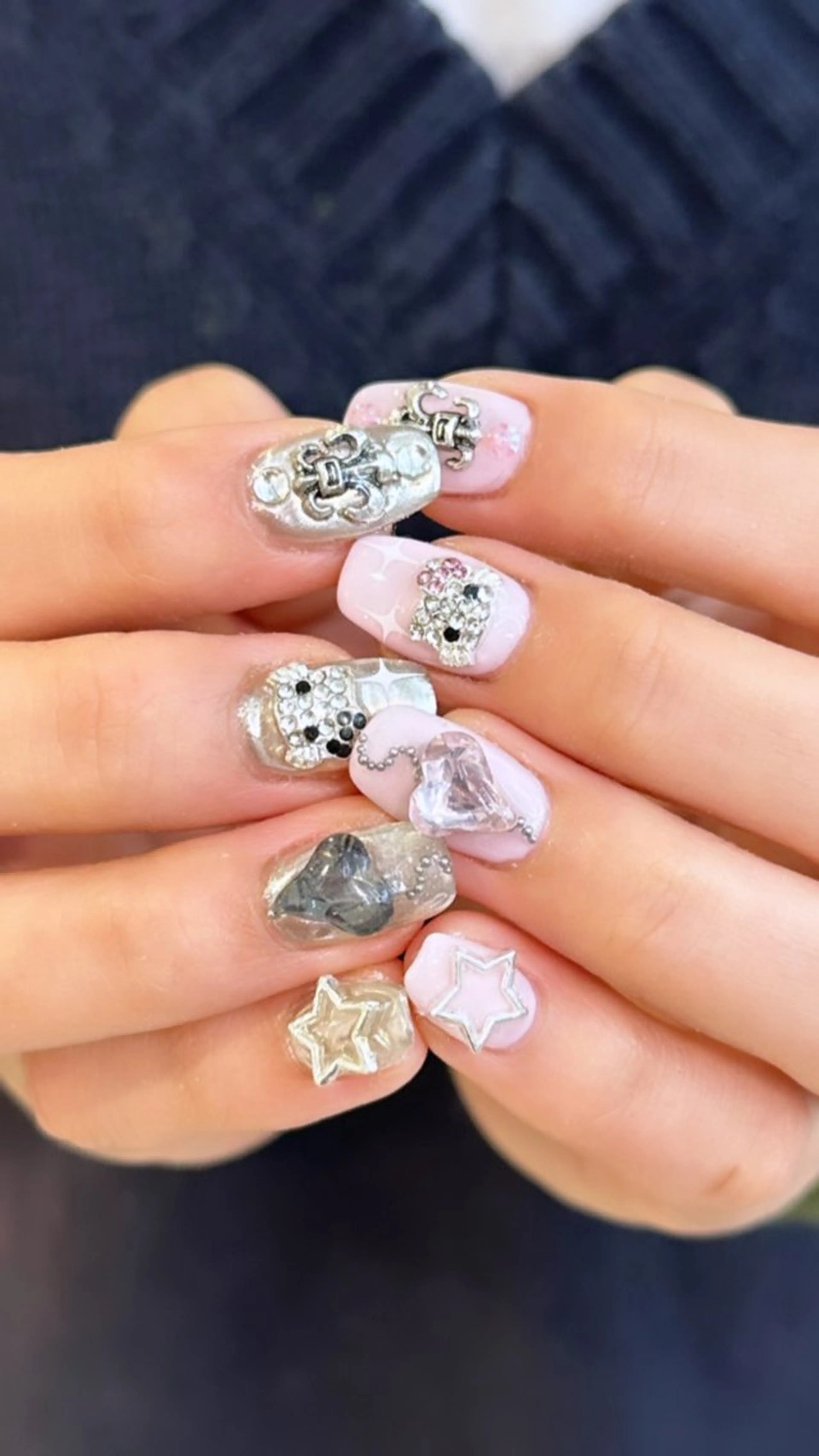 ネイル ハイトーン特化 pepe🎀のヘアスタイル