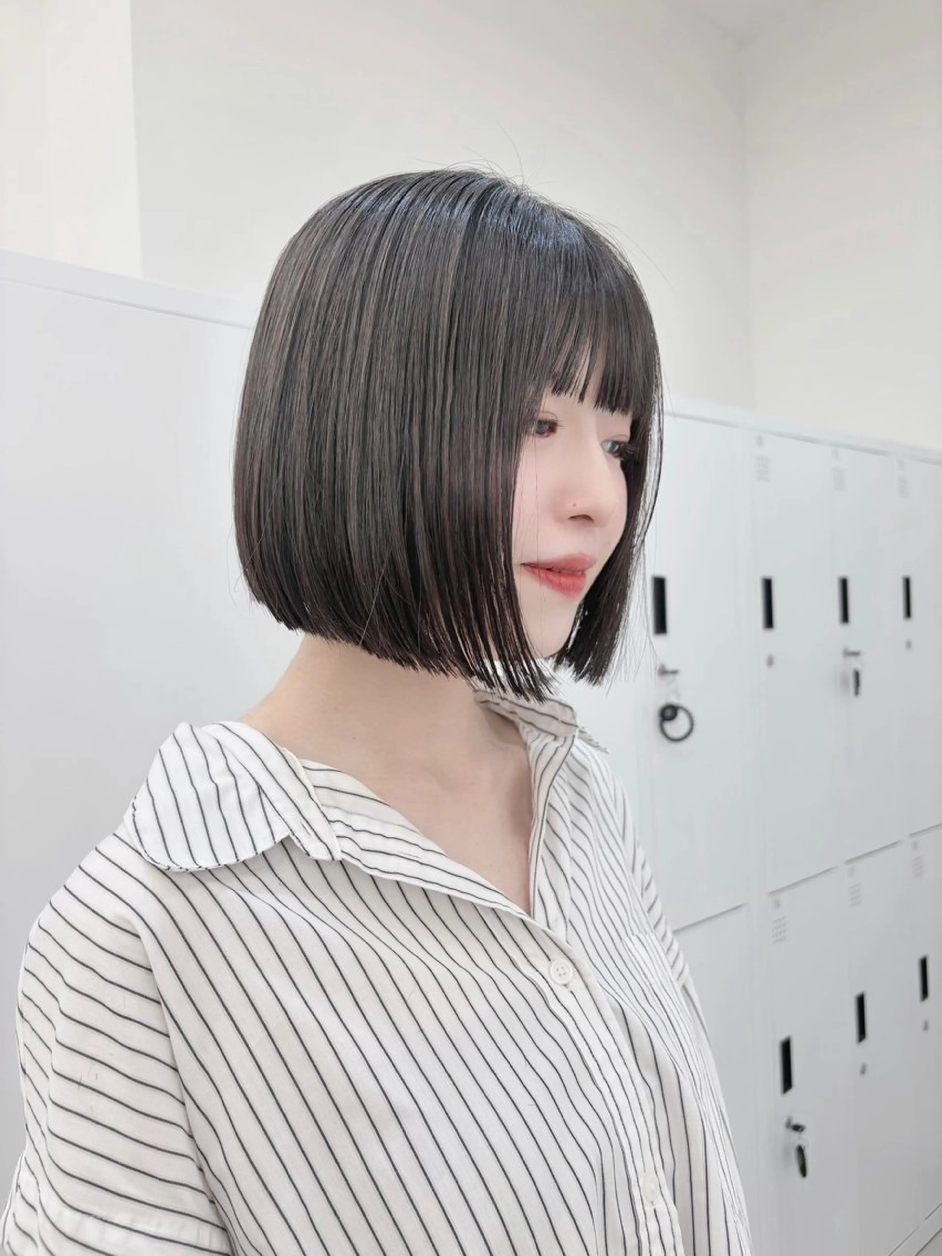 ショート 縮毛矯正 ショート/ボブ特化 似合わせ/山下凌生のヘアスタイル