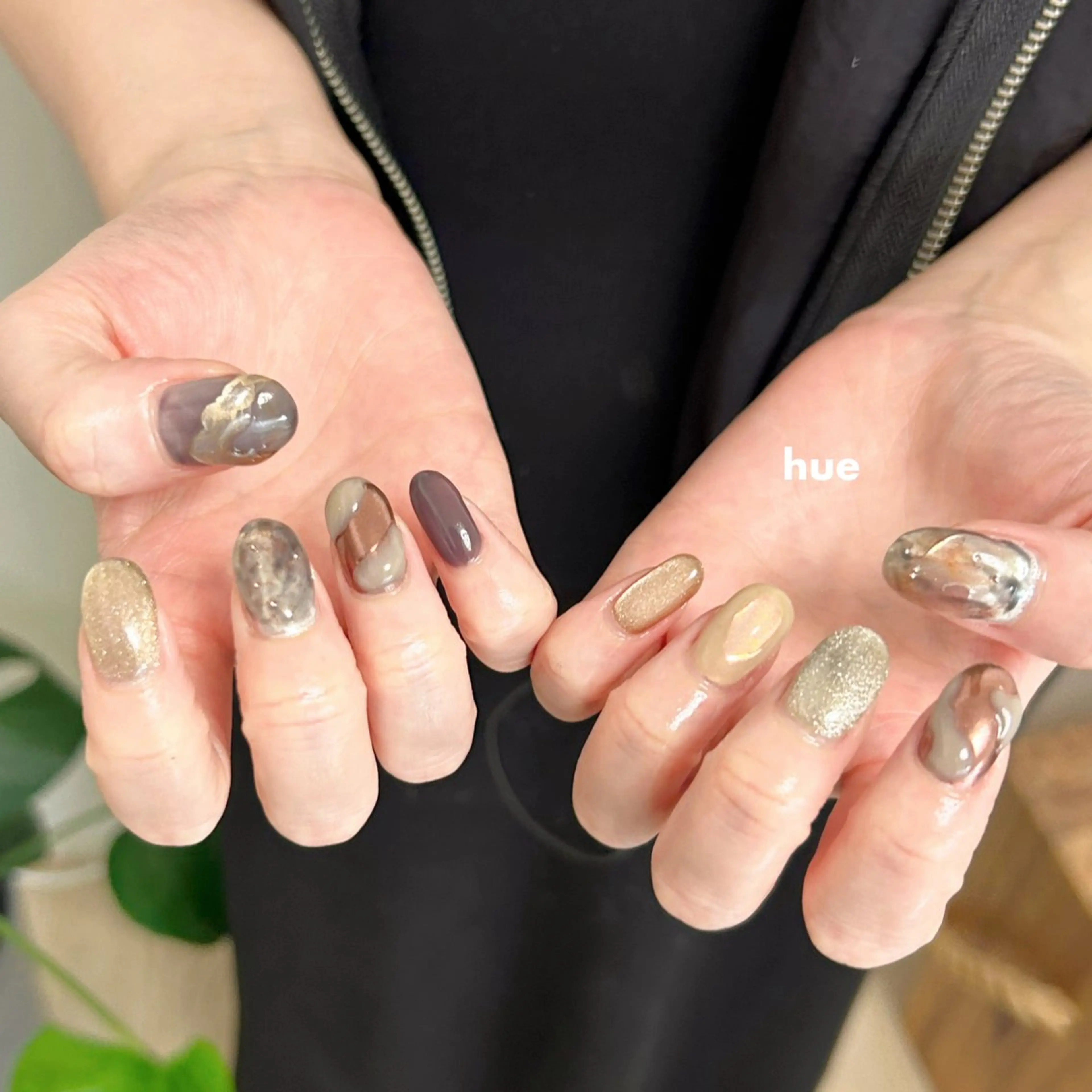 ネイル hue nailのネイルデザイン