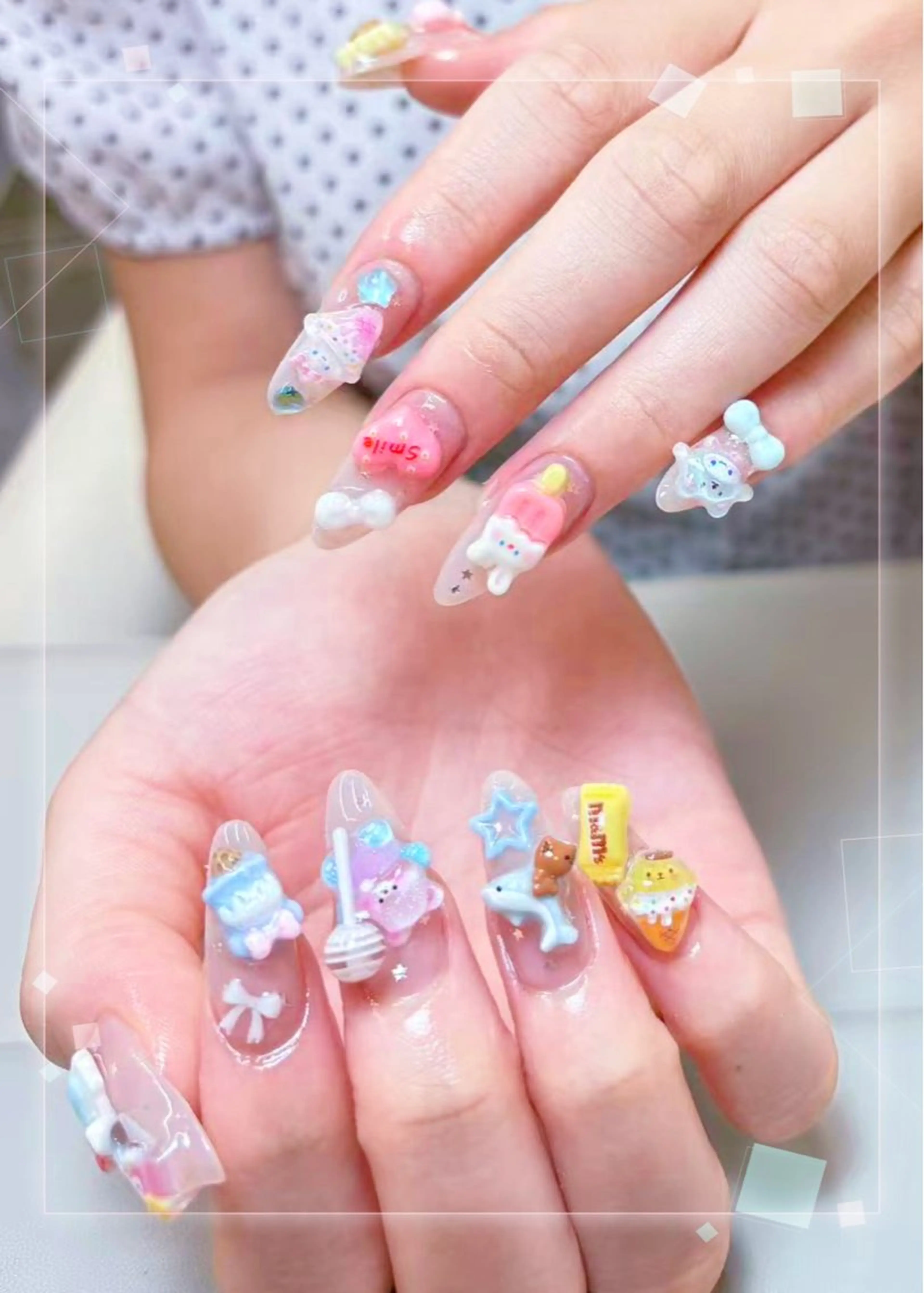 ネイル ハンドネイル AngelChris ビューティーサロンのネイルデザイン