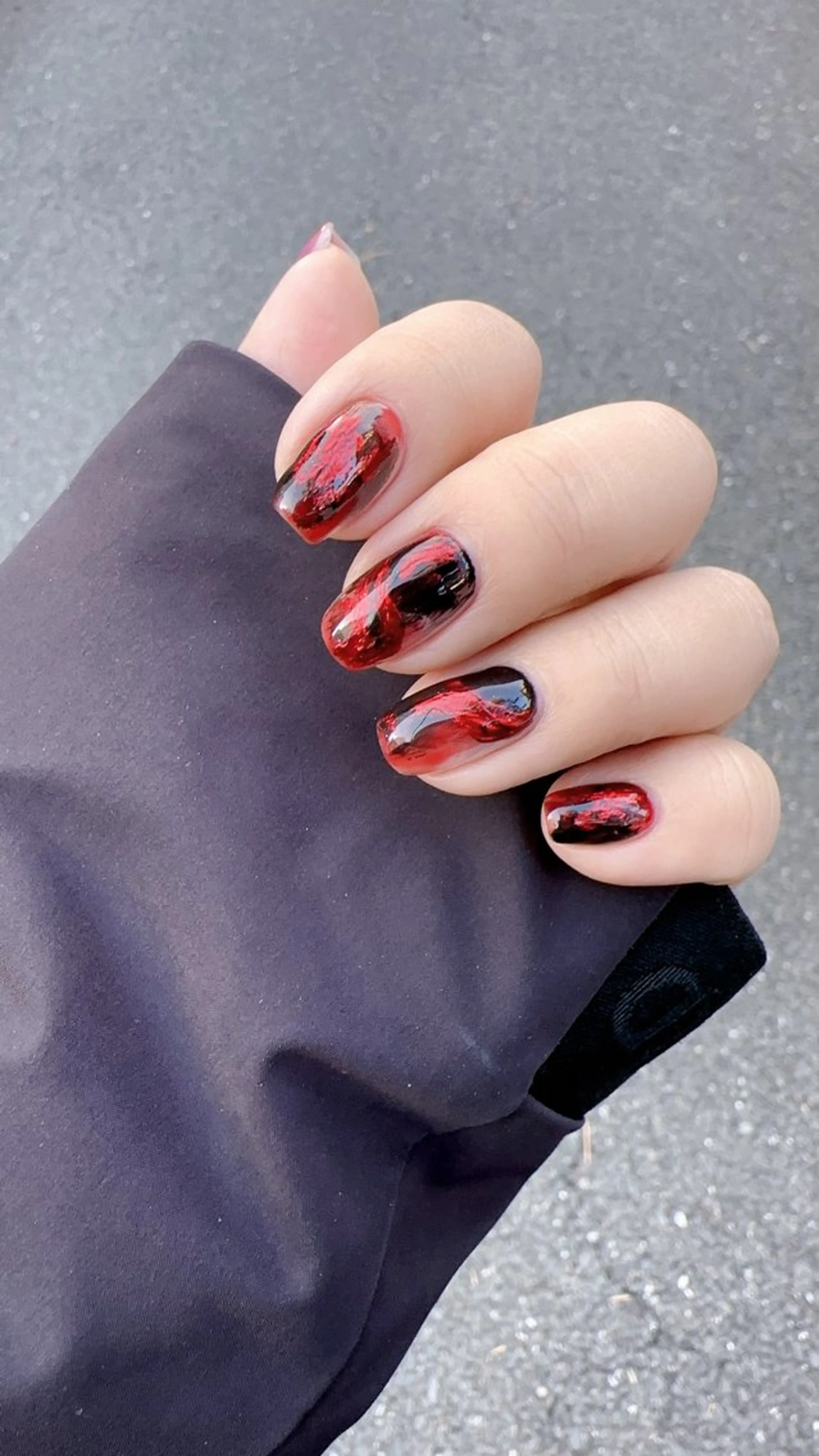 ネイル アートネイル ミラーネイル 持ち込み ニュアンスネイル ハンドネイル Nail Salon J.Cのネイルデザイン