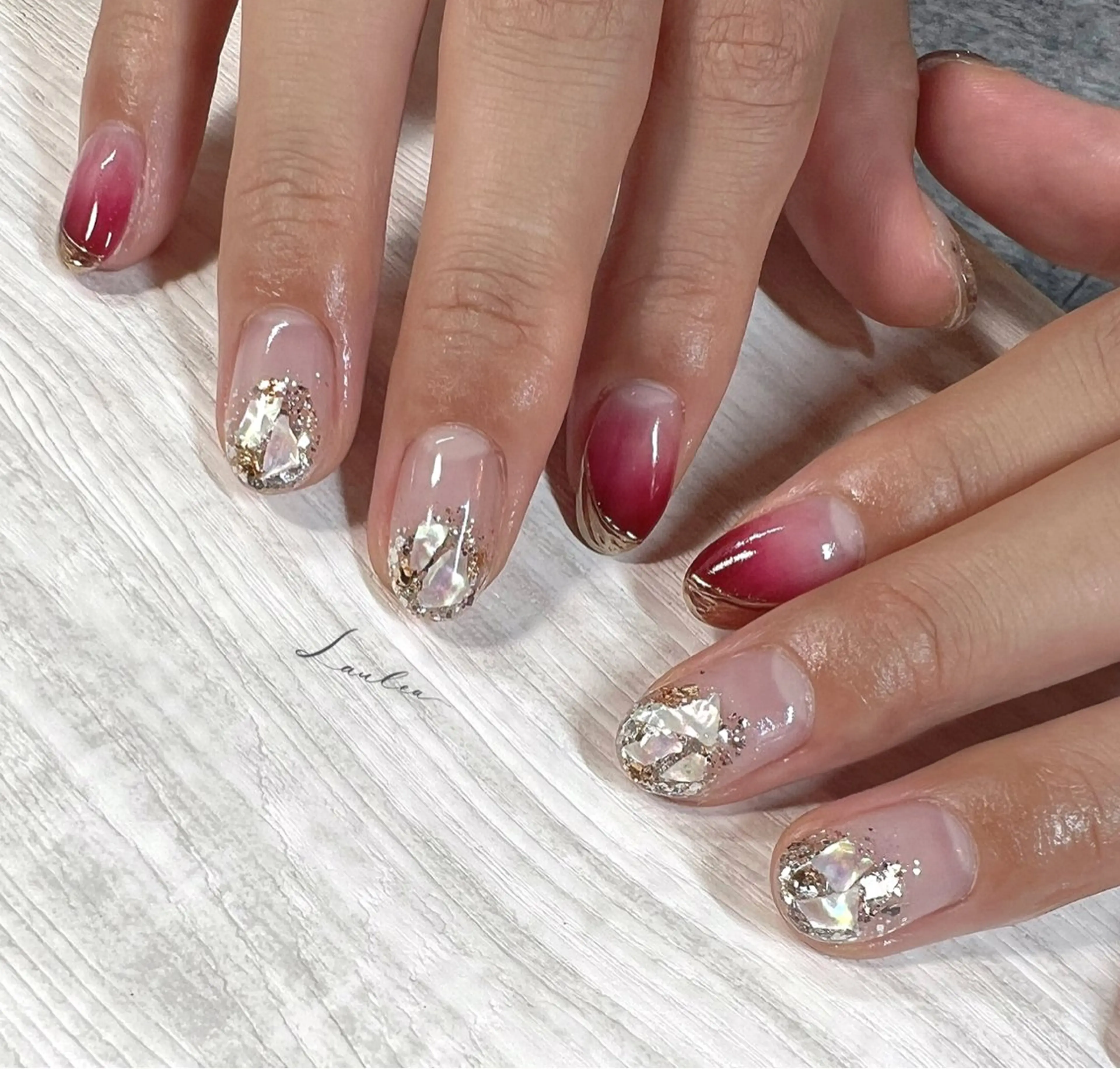 ネイル ハンドネイル nail salon Lauleaのネイルデザイン