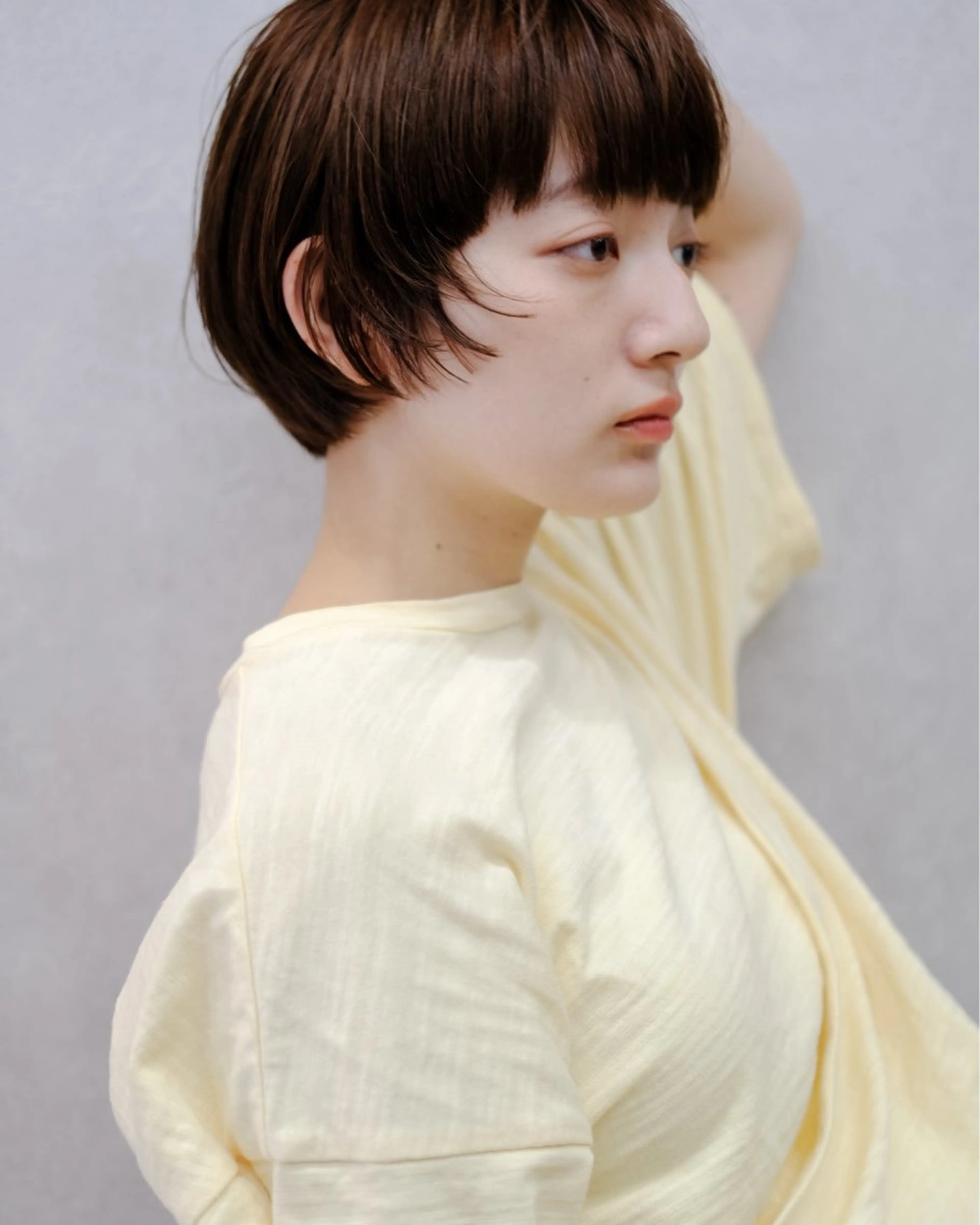 ショート カラー ヘアカラー サノ アオイのヘアスタイル