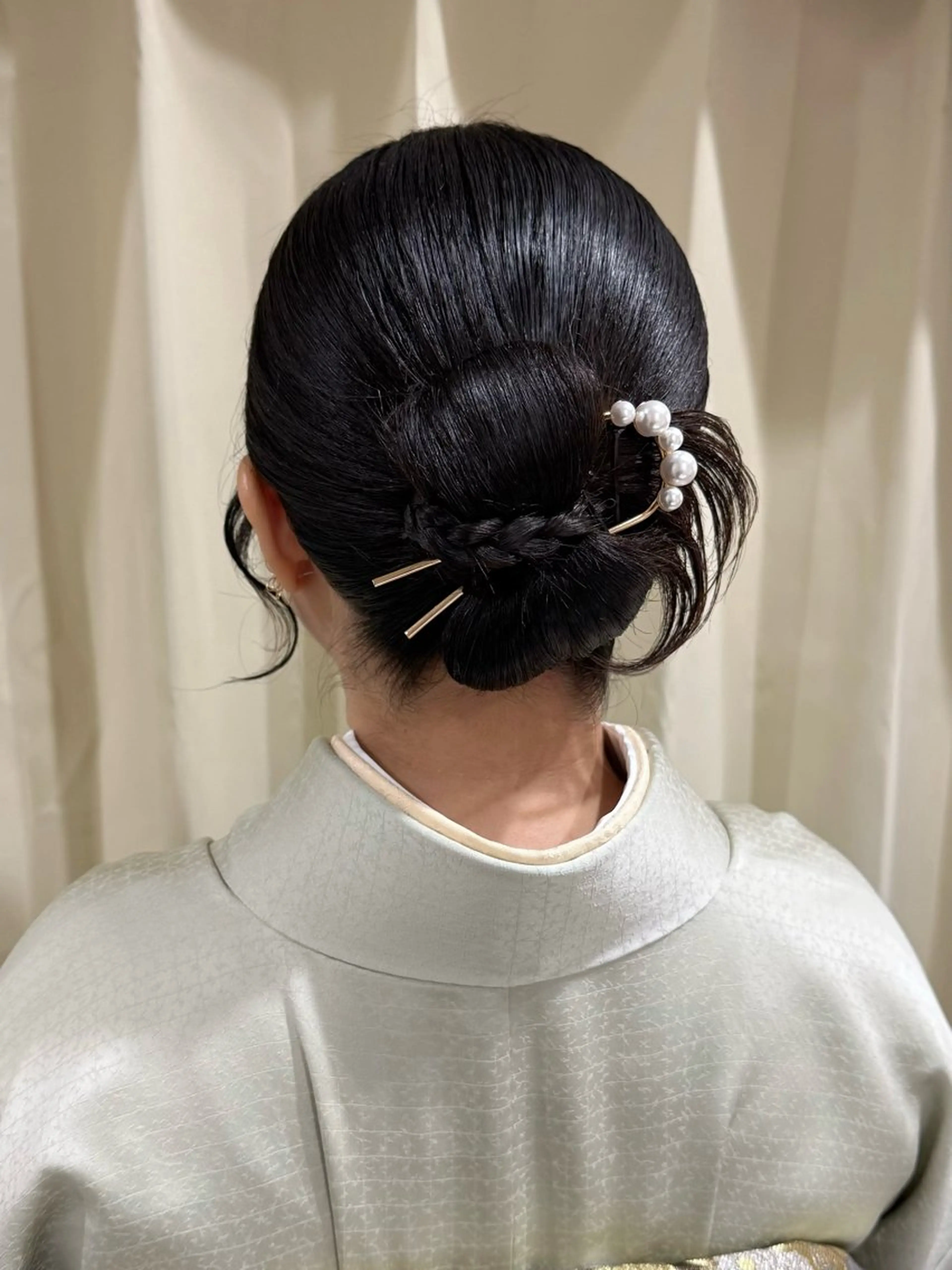 ヘアアレンジ ヘアセット セットサロンCURE 🩵あんみのマツエク・マツパデザイン