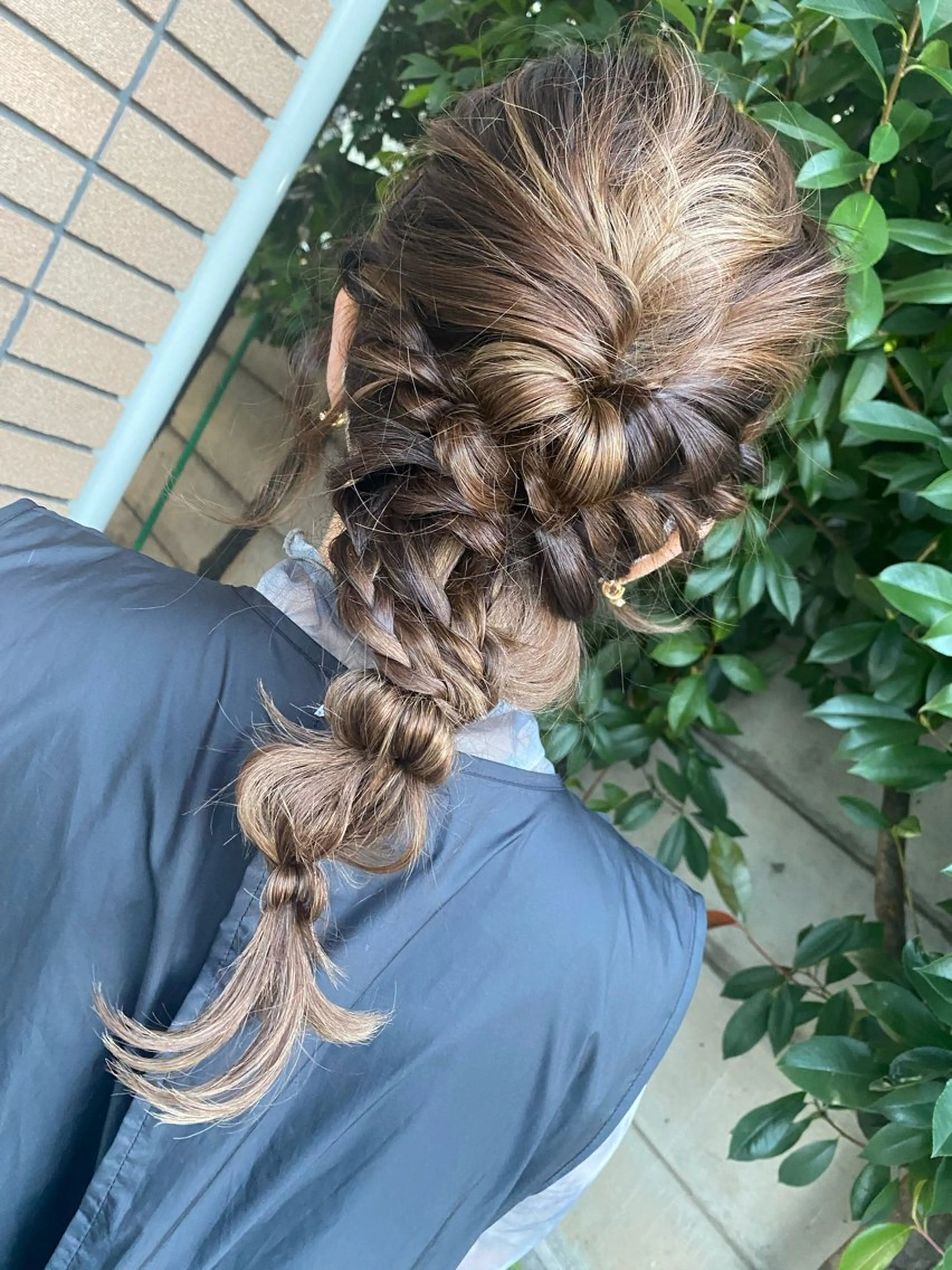 ロング ヘアアレンジ 佐々木 菜摘のヘアスタイル