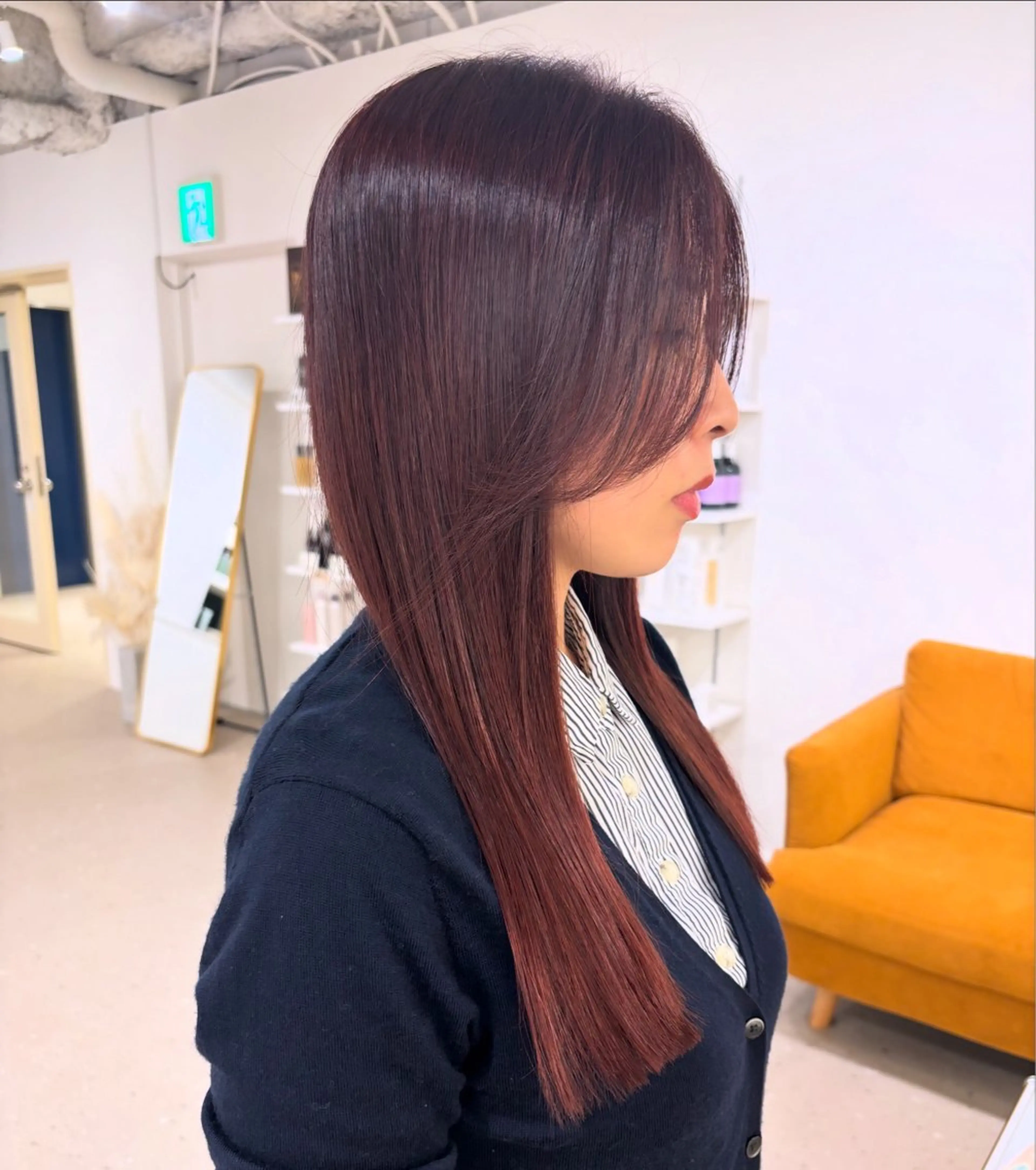 ロング カラー カット ヘアカラー トリートメント 似合わせ美髪ヘア✨ 天王寺．阿倍野🌈のヘアスタイル