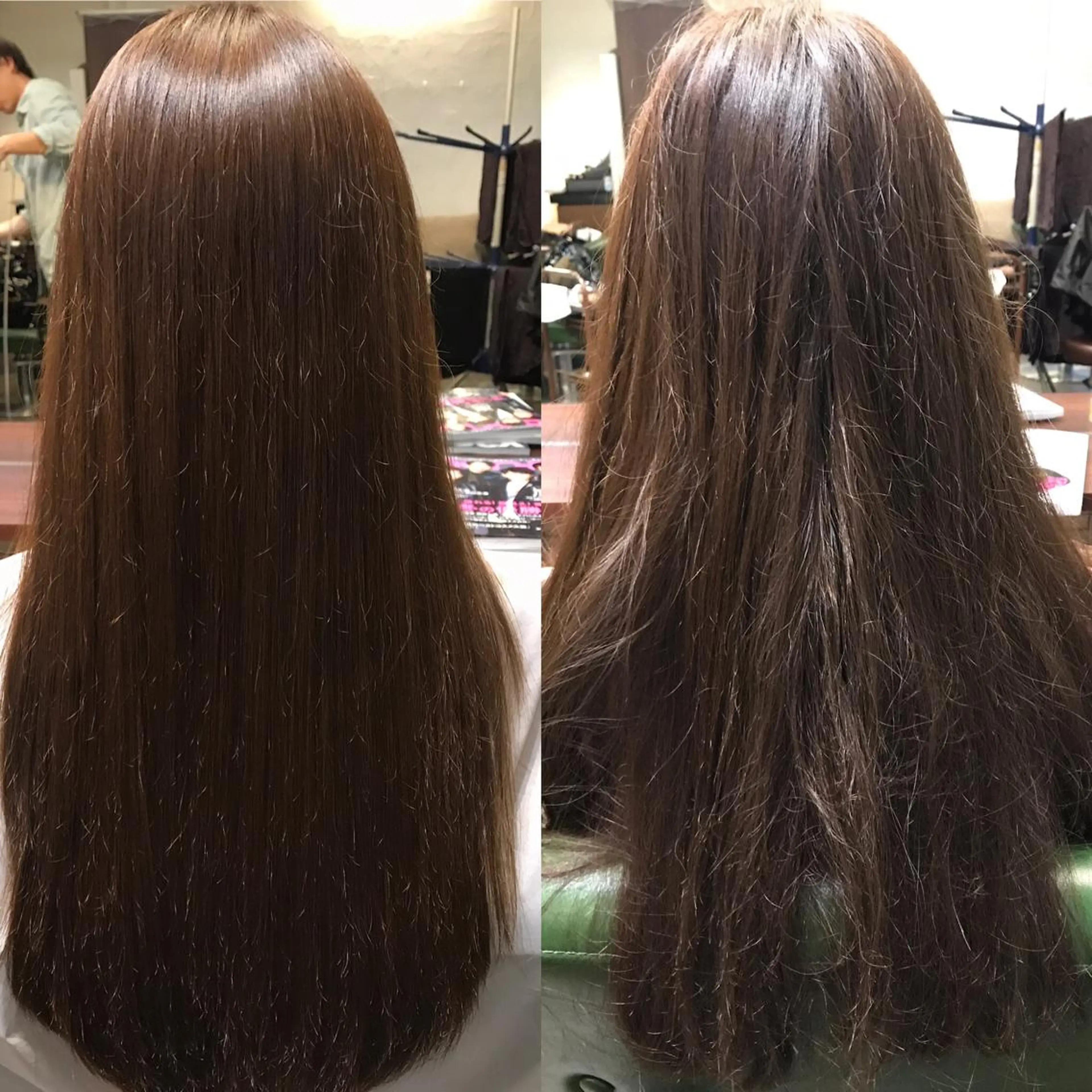 セミロング カラー 髪質改善 代官山/恵比寿所属・髪質改善/縮毛矯正 専門　代官山/恵比寿のヘアスタイル