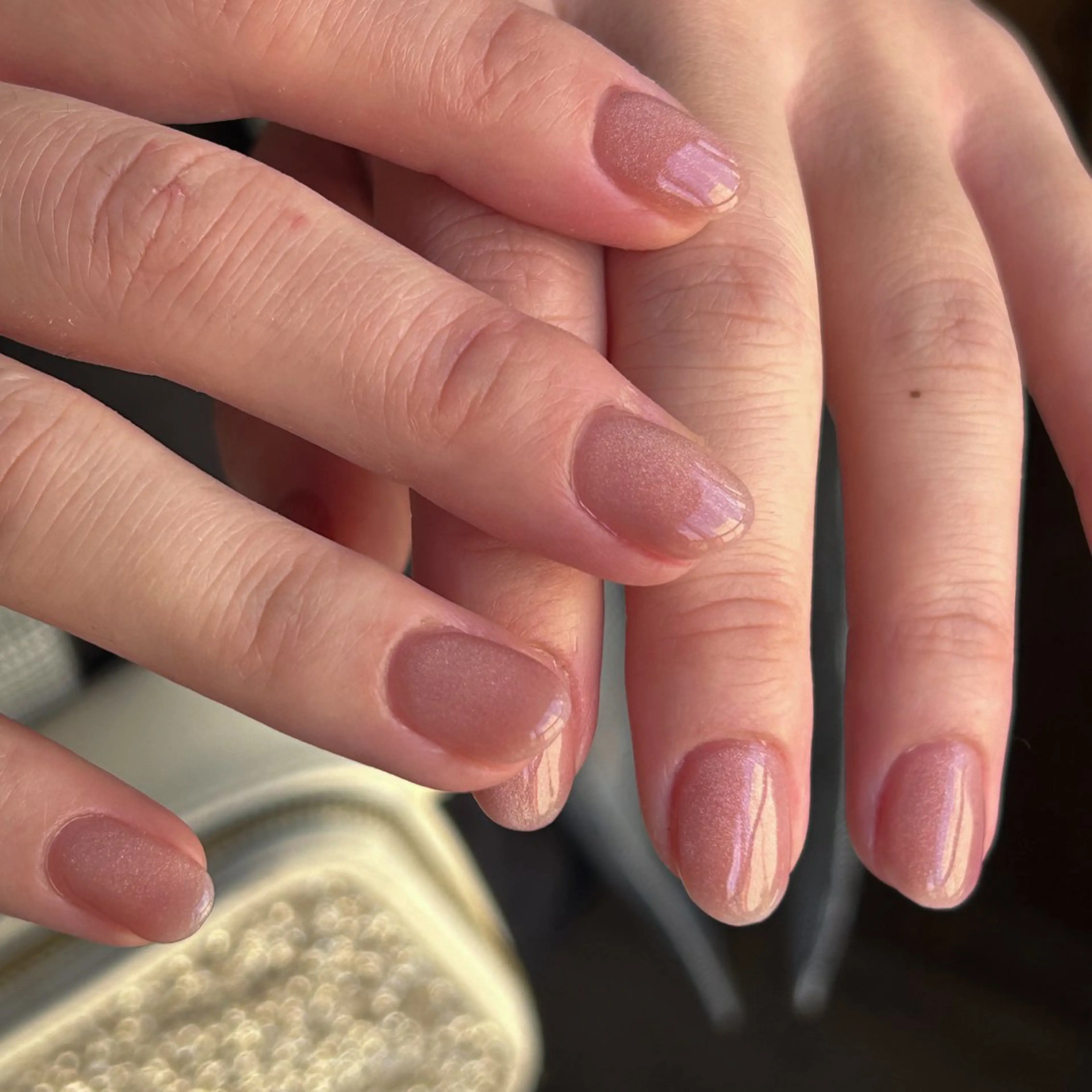 ネイル ラメ(グリッター) マグネットネイル ワンカラーネイル シンプルネイル 金木犀ネイルサロン所属・金木犀ネイルサロン 吉田のネイルデザイン