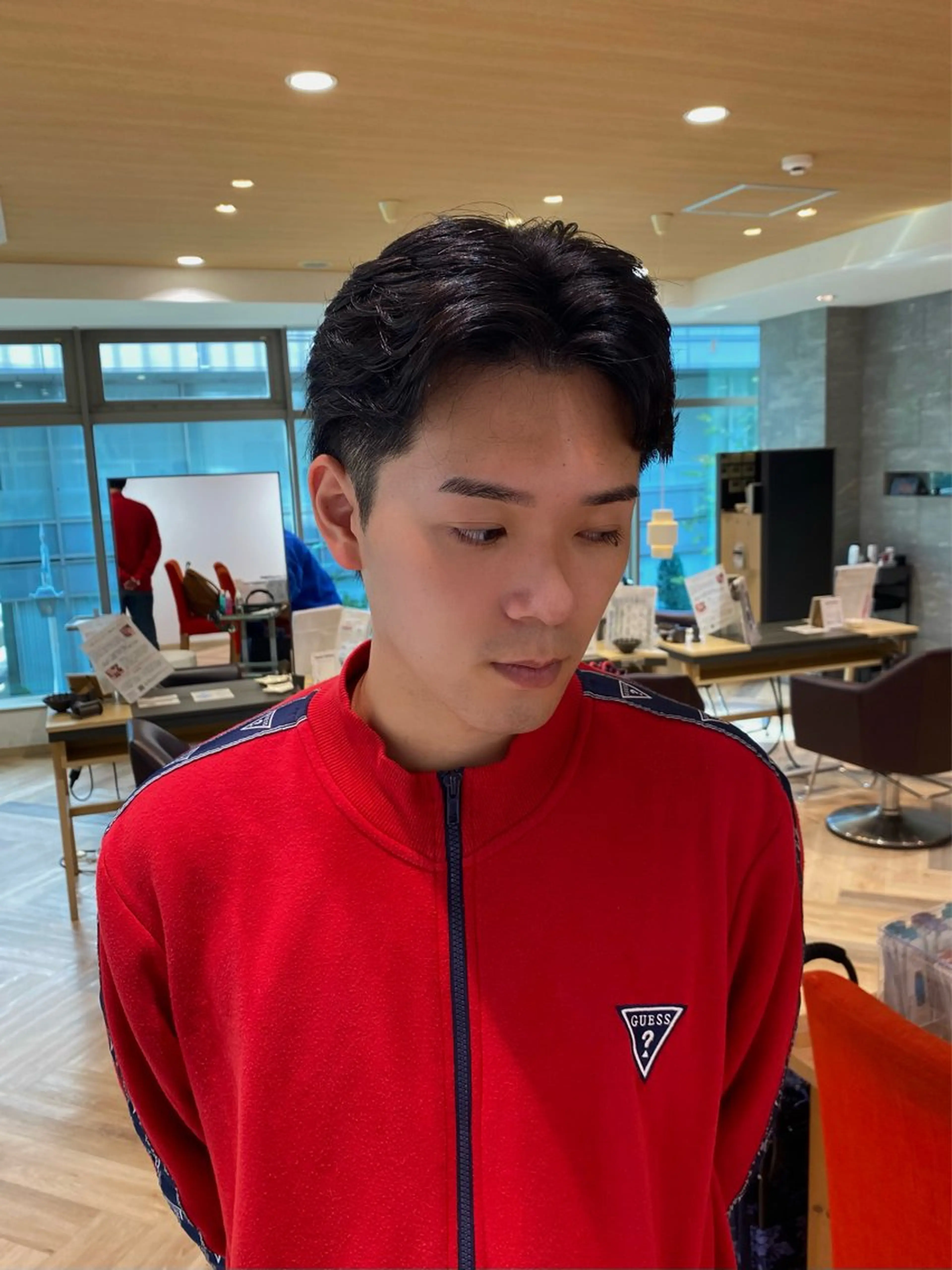 メンズ メンズパーマ カット Yamada Ami🪐のヘアスタイル