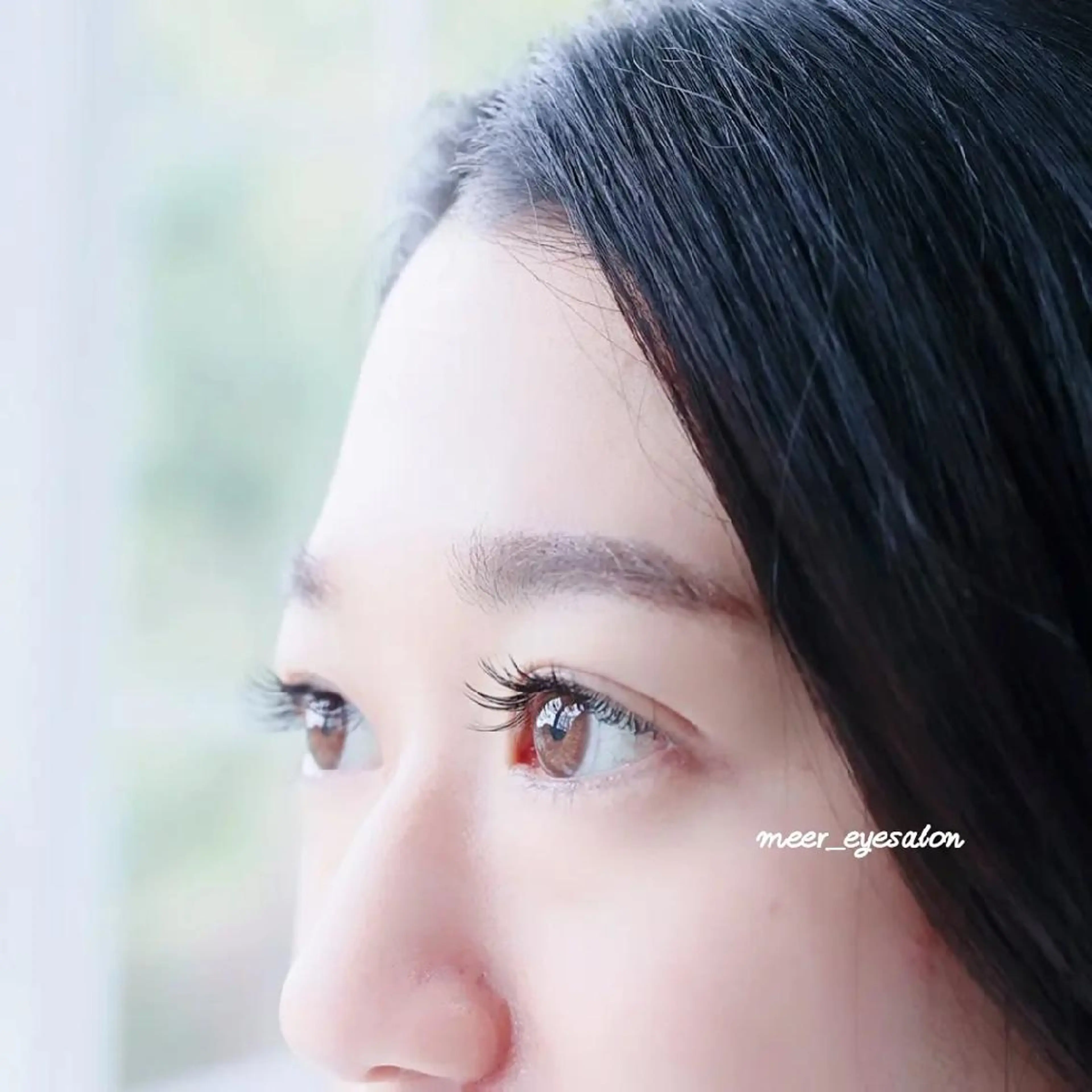 マツエク・マツパ フラットラッシュ Private eyelashsalon meer所属・meer  (メーア)のマツエク・マツパデザイン