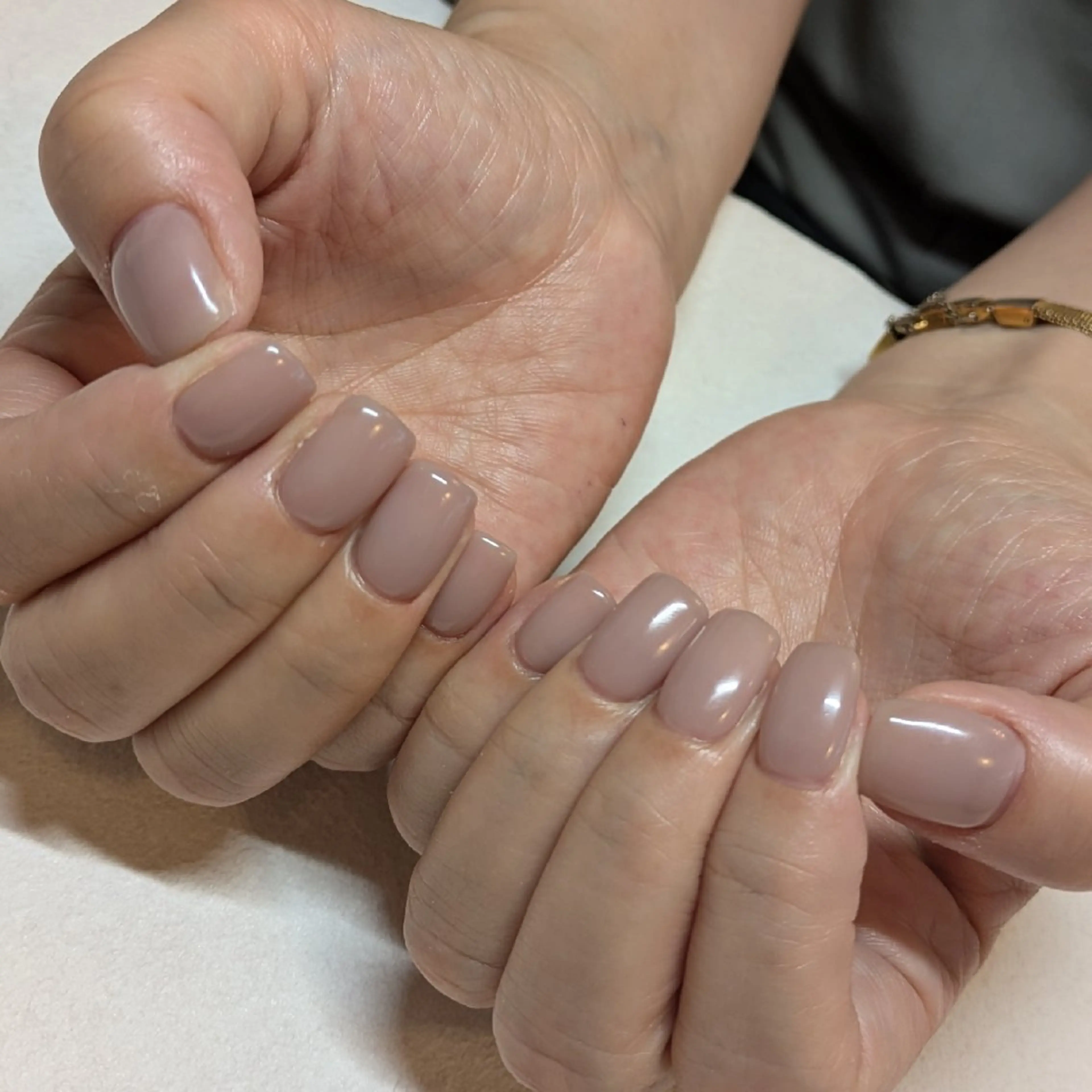 ネイル ワンカラーネイル ジェヌインネイル 河内のネイルデザイン