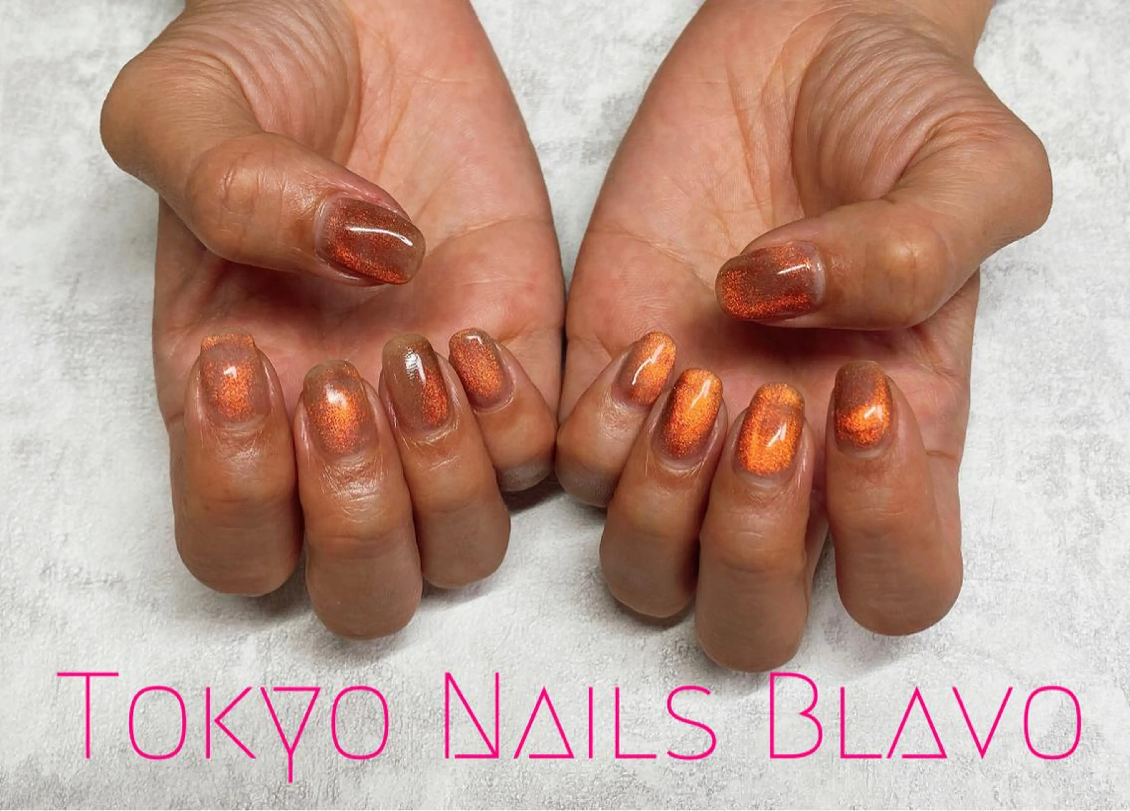 ネイル マグネットネイル ワンカラーネイル T.N.B 山本陽子のネイルデザイン