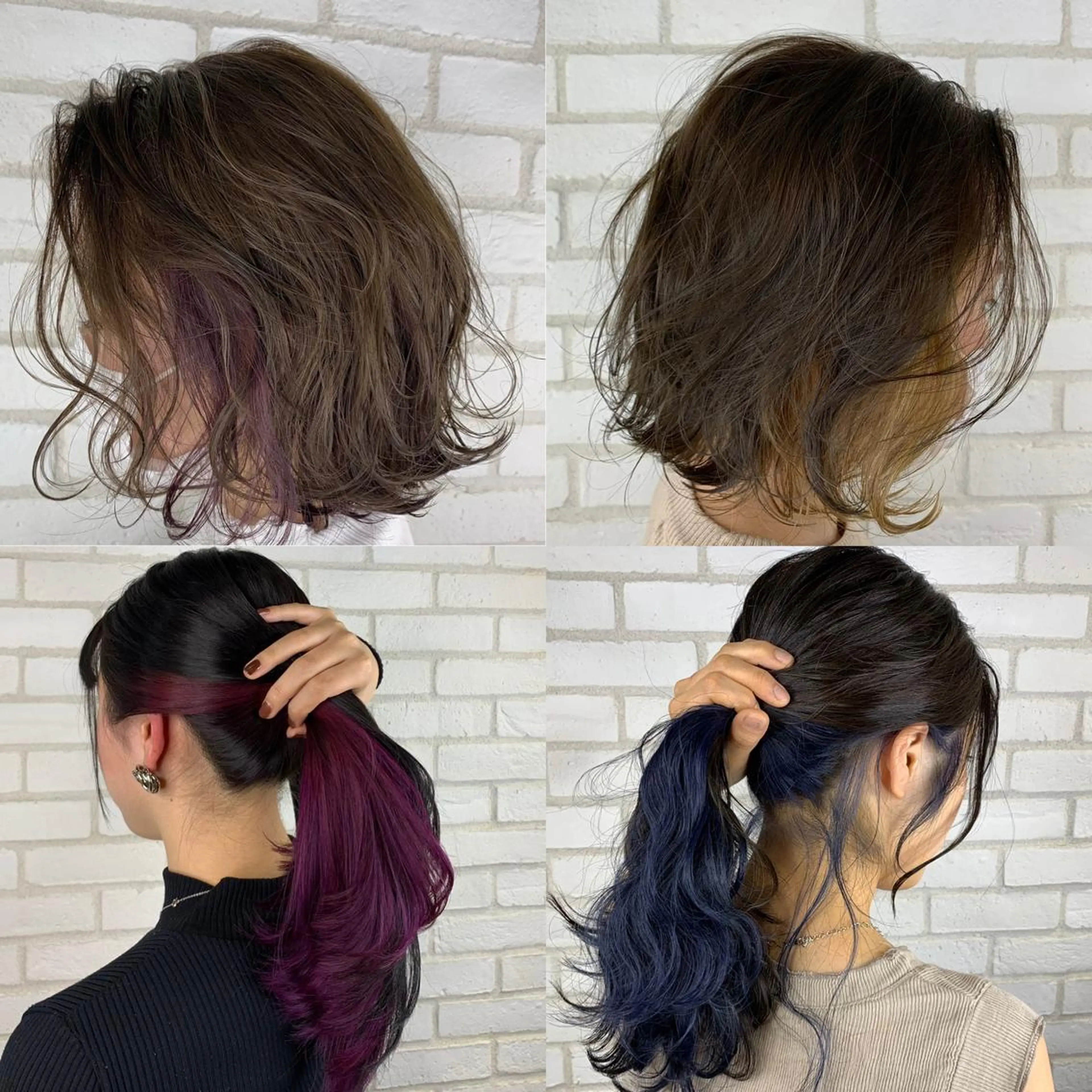 ロング カラー インナーカラー she2.shinjuku所属・takumi Hのヘアスタイル