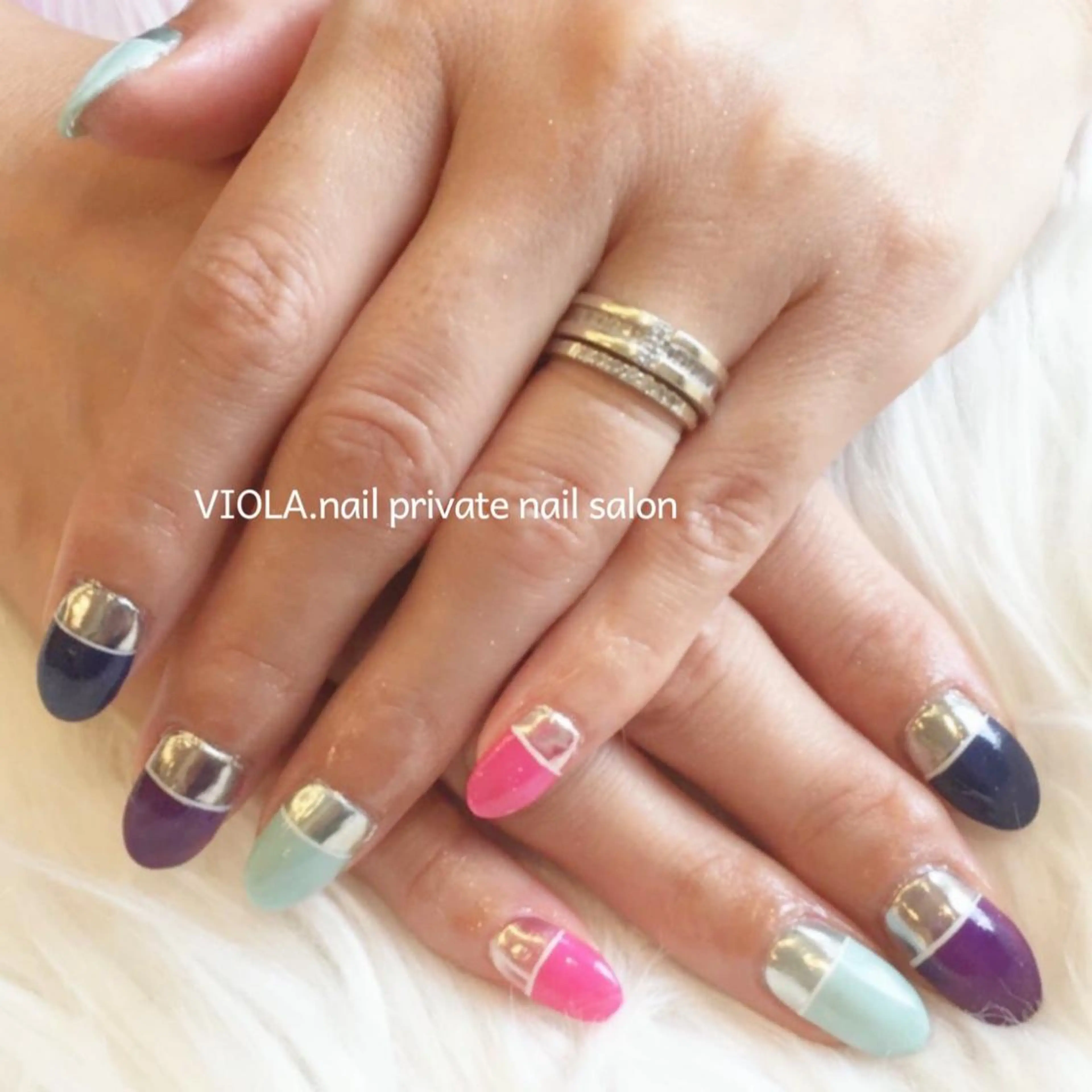 ネイル ハンドネイル VIOLA .nailのネイルデザイン