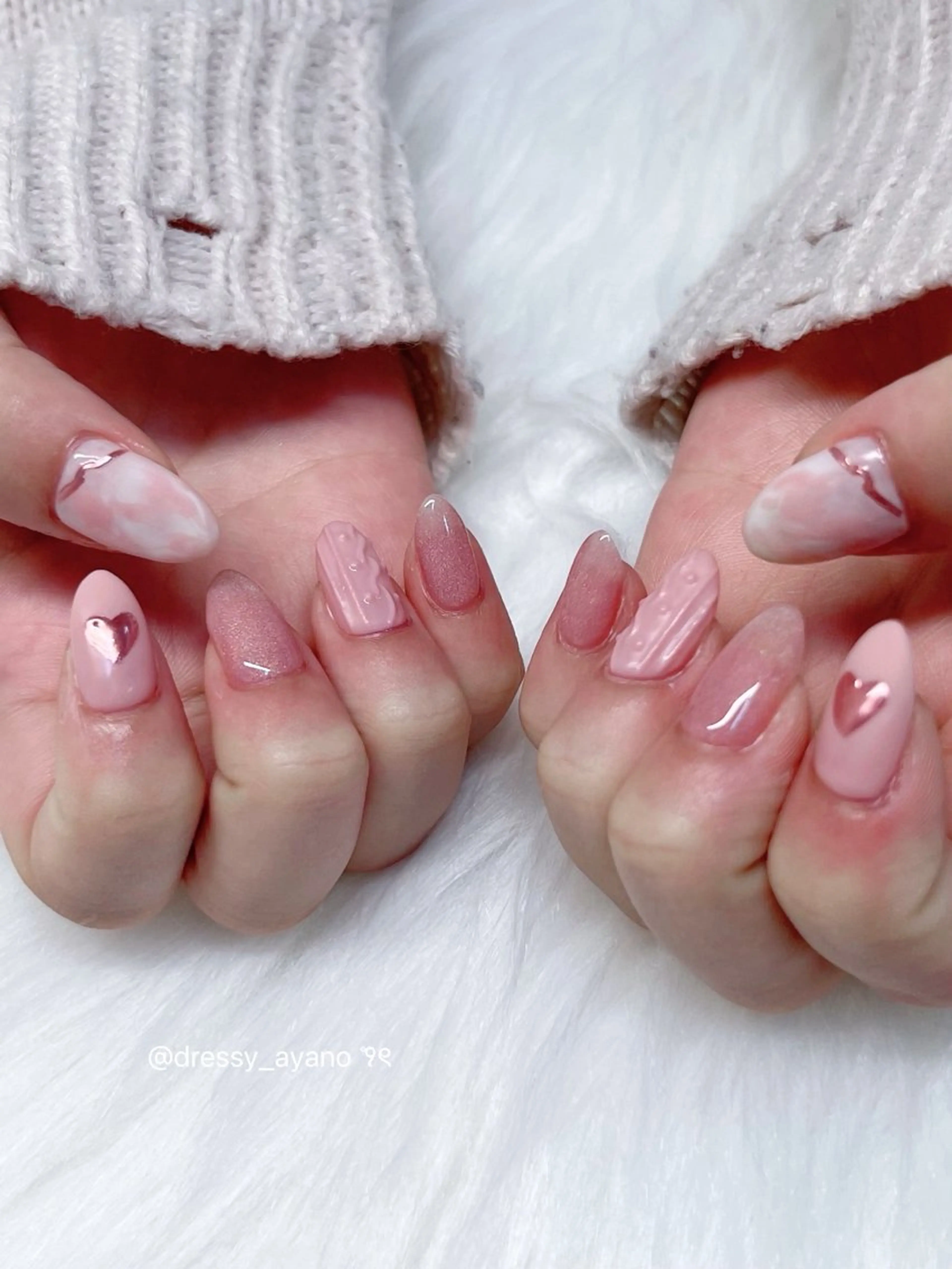 ネイル ハンドネイル キャンアイドレッシー 三鷹店🍒あやののネイルデザイン