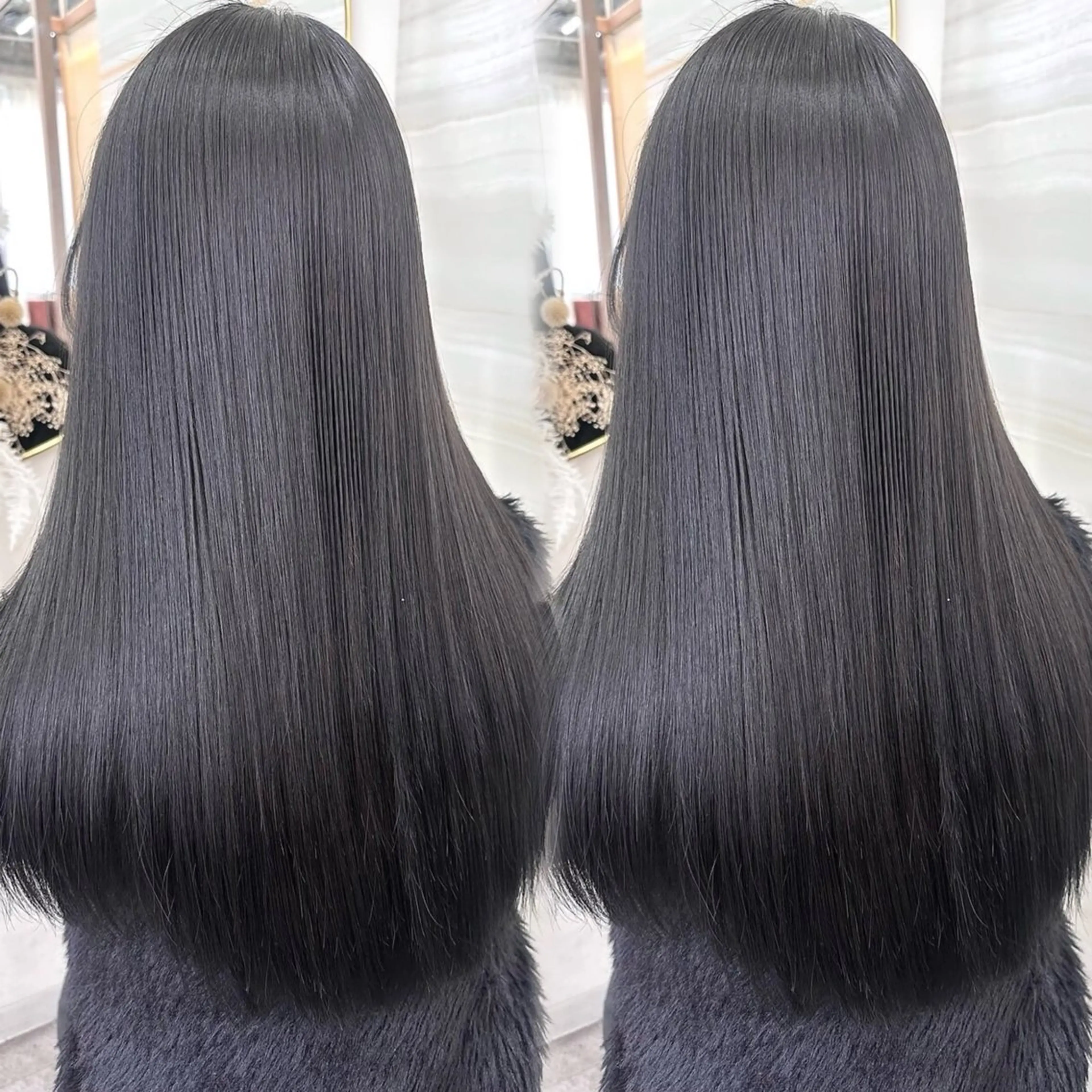 ロング 縮毛矯正 ☁️もえみ︎︎☁️ 上尾/モデル様募集中のヘアスタイル