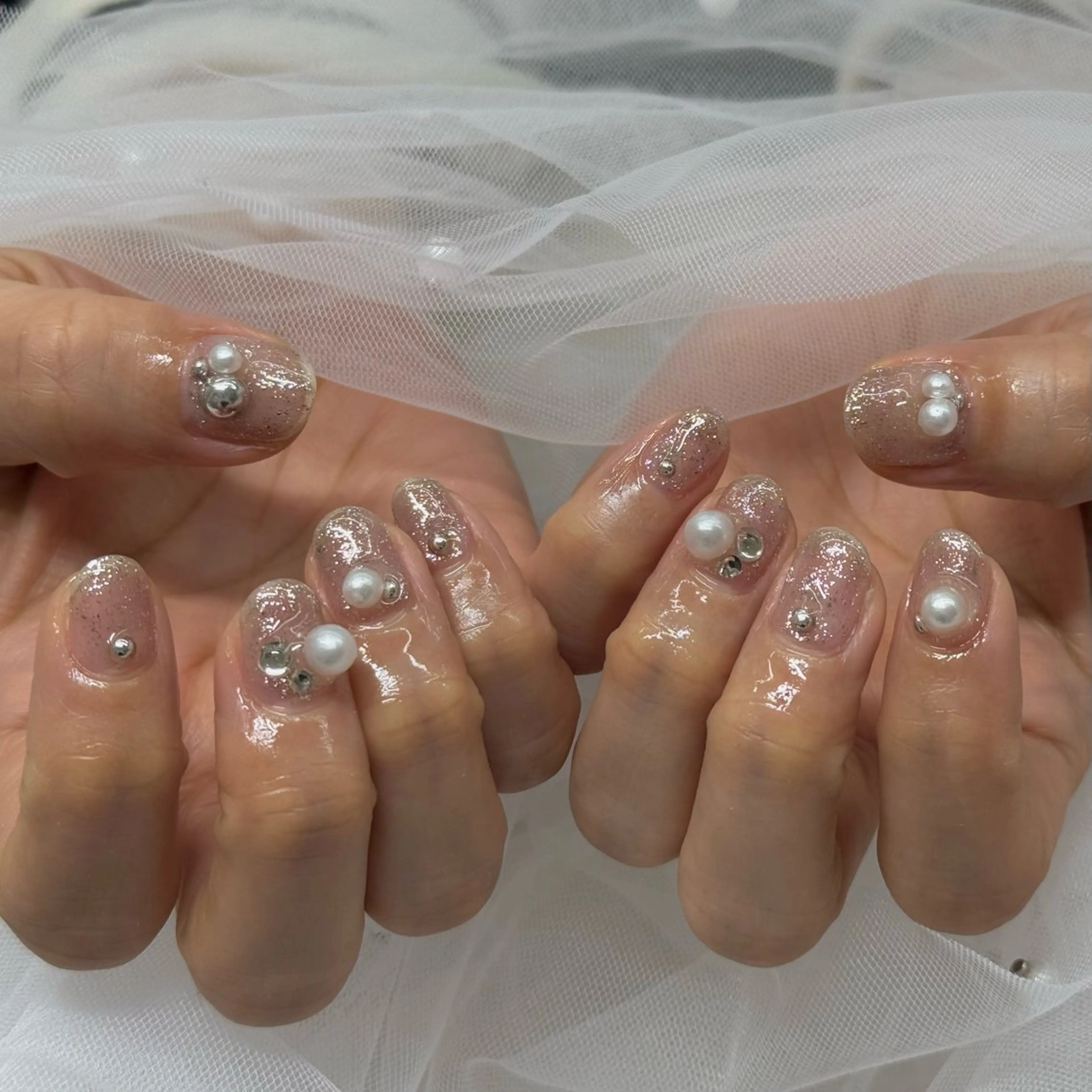 ネイル シンプルネイル salone Regina 【サローネ　レジーナ】所属・Regina Marinaのネイルデザイン