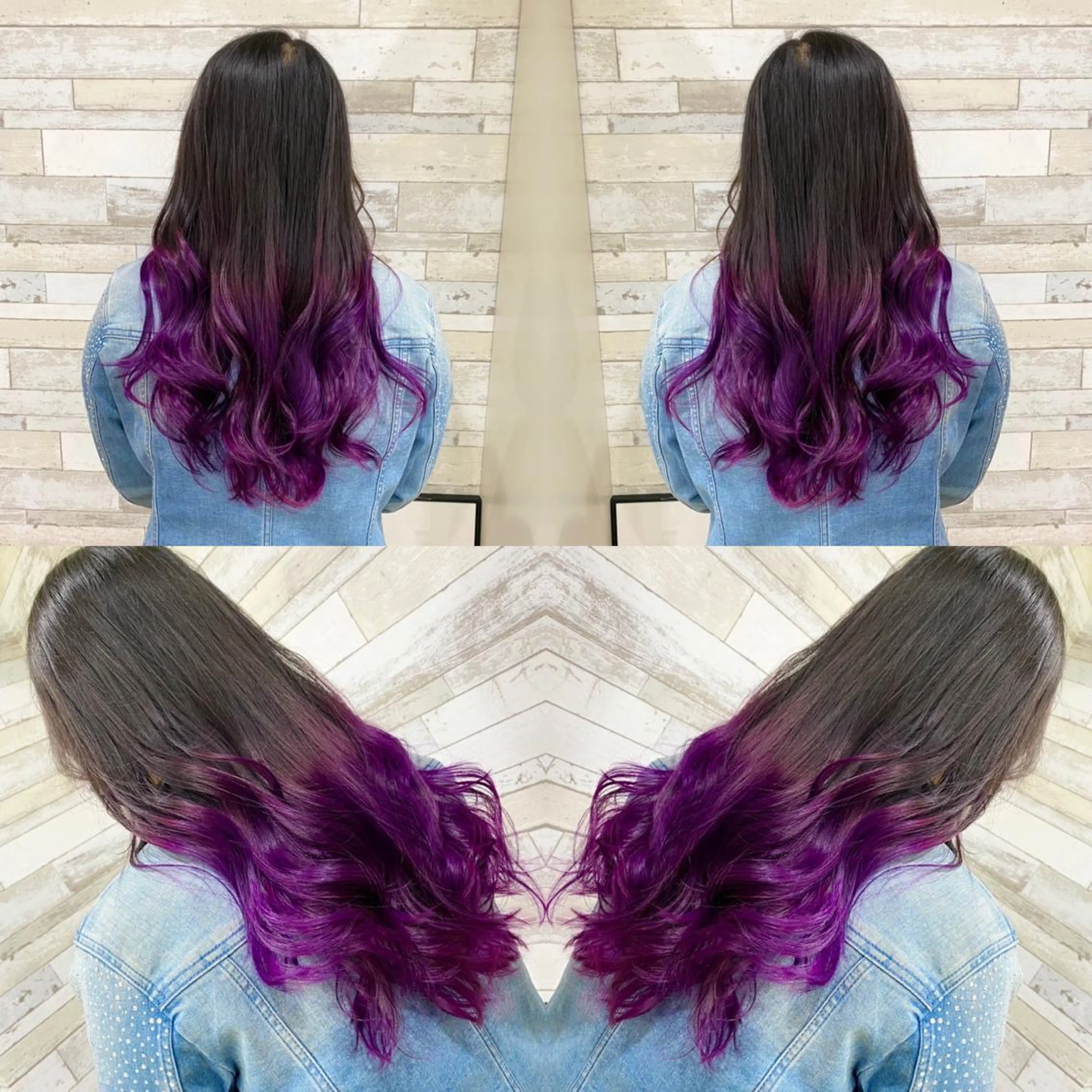 ロング カラー ヘアカラー トリートメント "PEPPU "所属・🌈推し色派手髪 ハイトーンShinのヘアスタイル