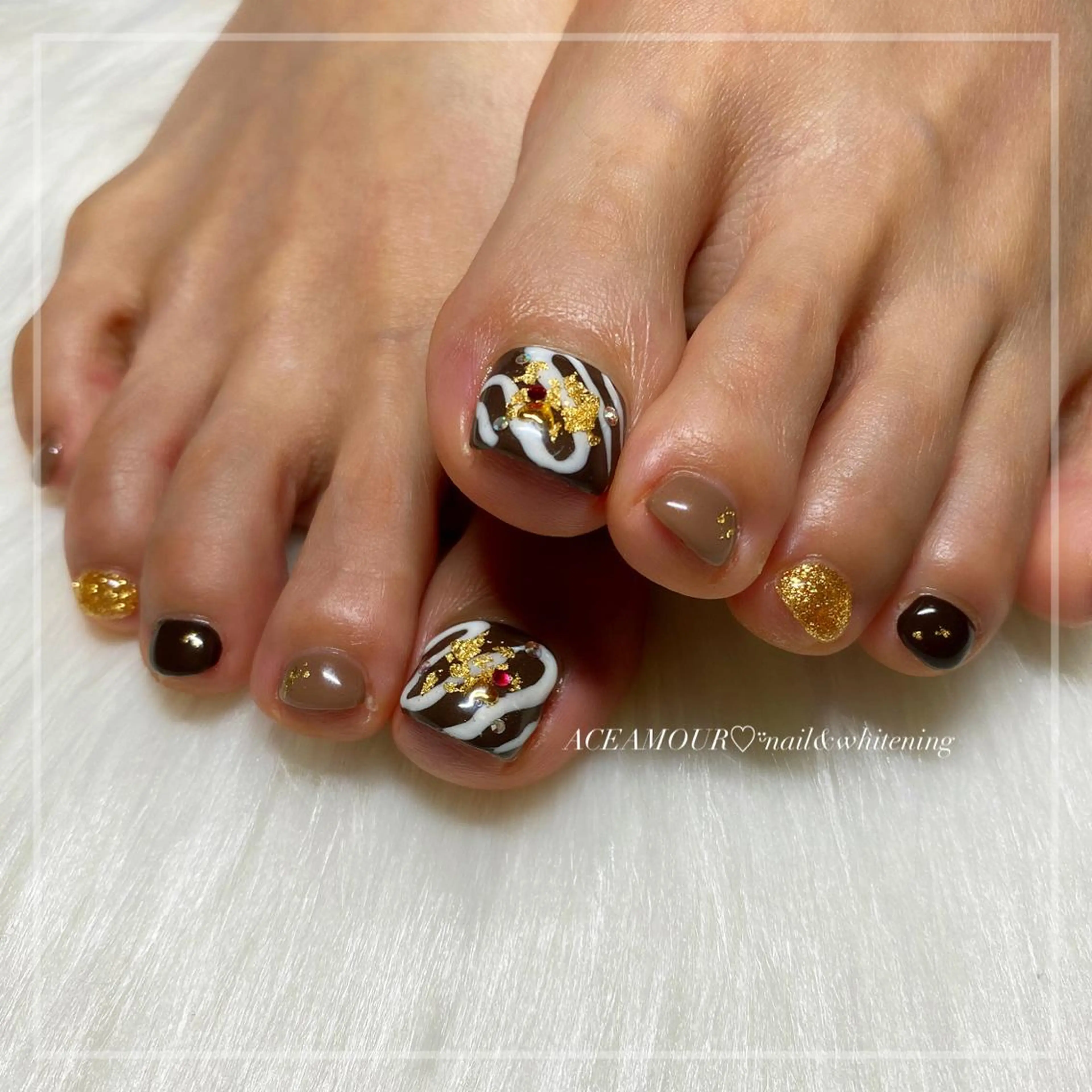 ネイル ネイル/耳つぼ /新ホワイトニングのネイルデザイン