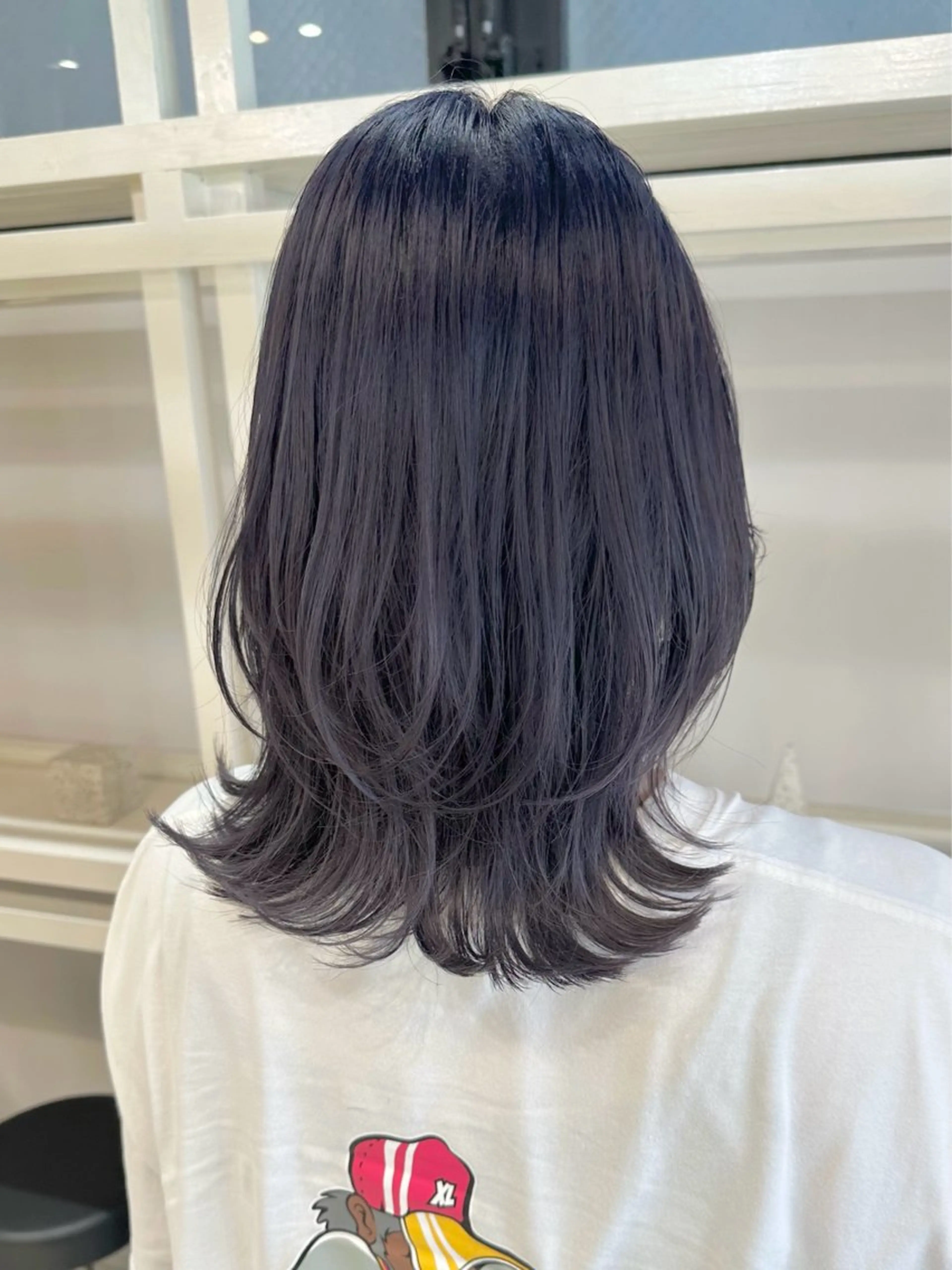 ミディアム カラー カット ヘアカラー トリートメント 透明感カラー/ボブ /佐藤伶のヘアスタイル