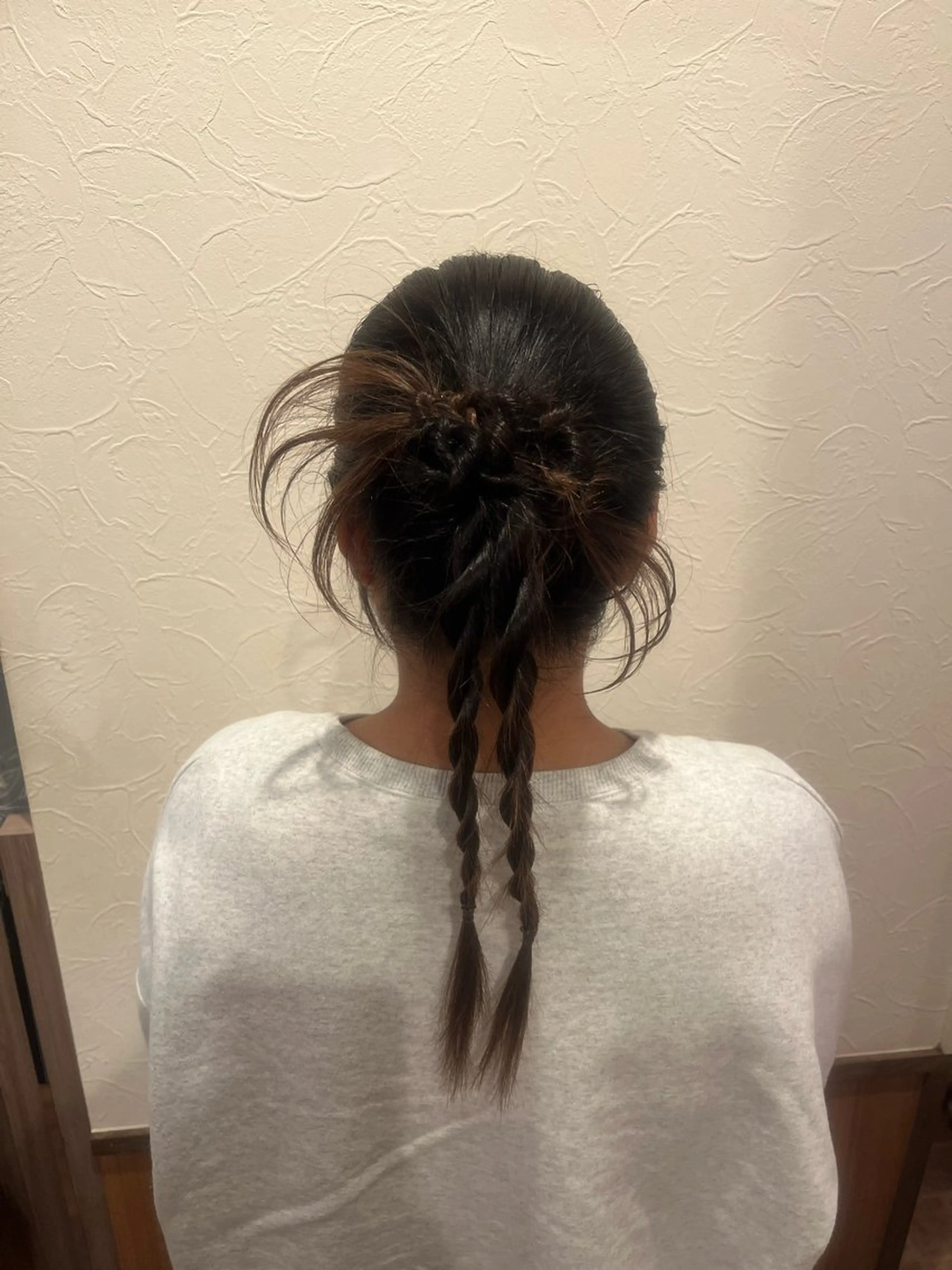 ヘアアレンジ Chocolat阿部野所属・なかじま ささらのヘアスタイル