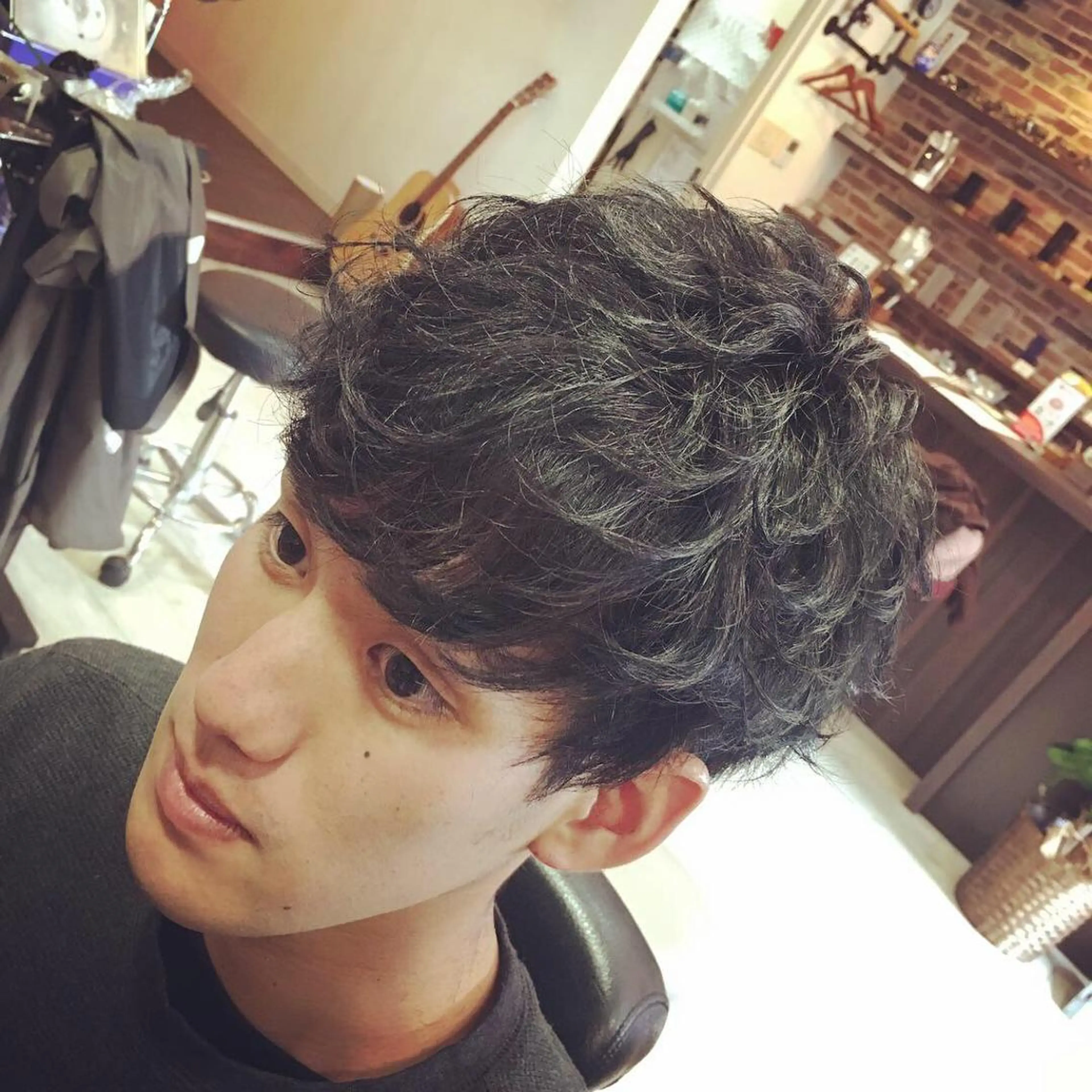 メンズ メンズパーマ ZAZA rubik所属・此島 雄聖のヘアスタイル